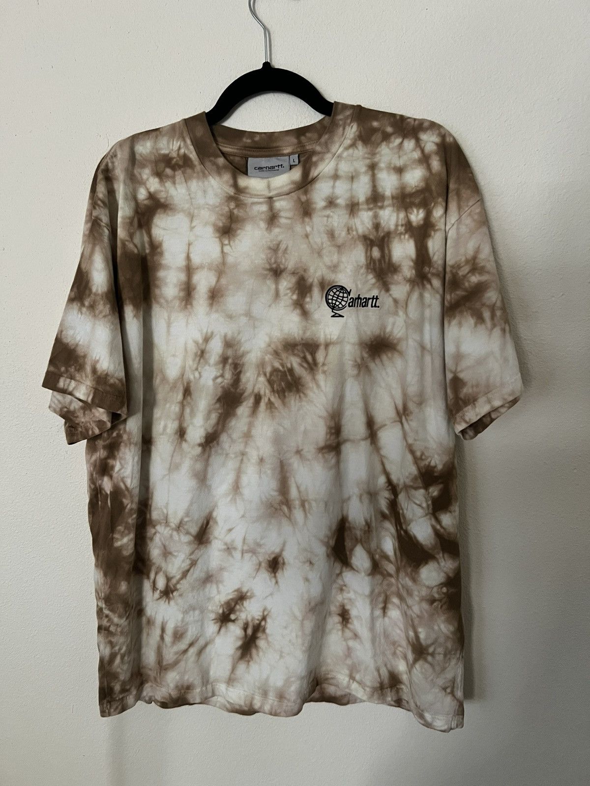 Carhartt Carhart WIC Brown Tye Dye T-Shirt Size US L / EU 52-54 / 3 - 1 Thumbnail