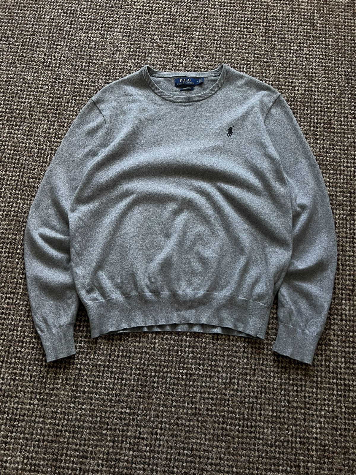 Polo Ralph Lauren POLO RALPH LAUREN GREY SWEATER JUMPER Size US M / EU 48-50 / 2 - 2 Thumbnail