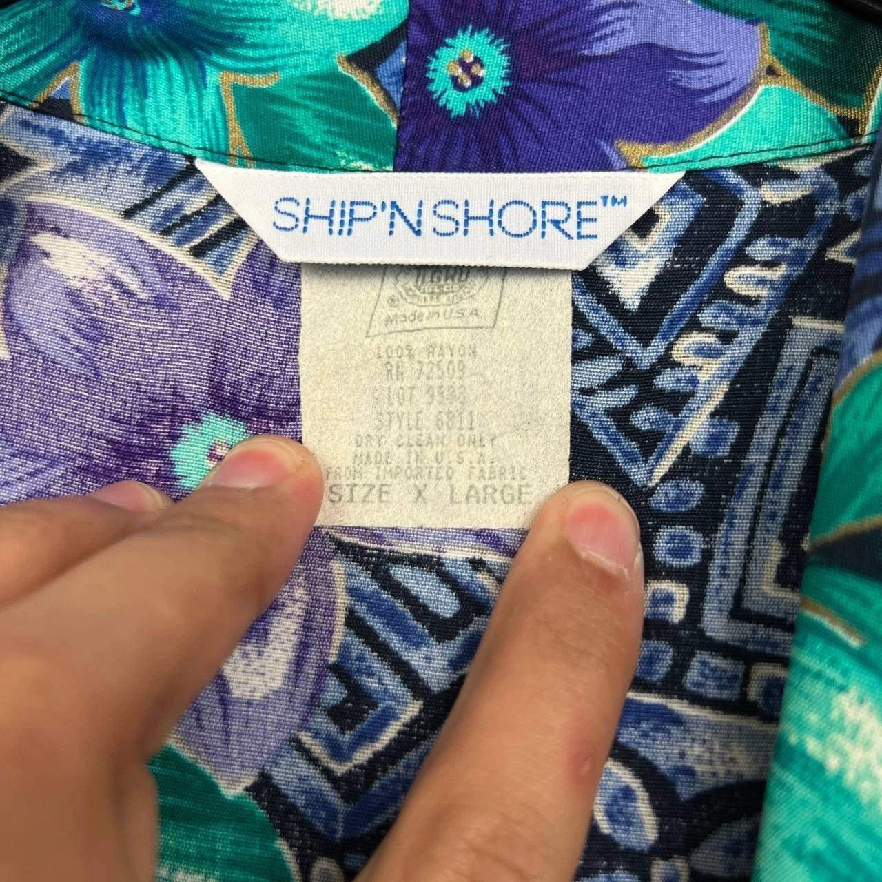 Other Vintage Ship n' Shore Blazer Jacket Women Floral XL Size XL / US 12-14 / IT 48-50 - 3 Thumbnail