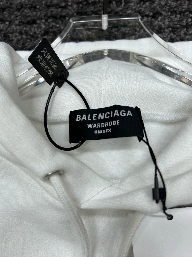 Balenciaga Balenciaga Logo double hook boomerang hooded hoodie Size US XS / EU 42 / 0 - 5 Thumbnail