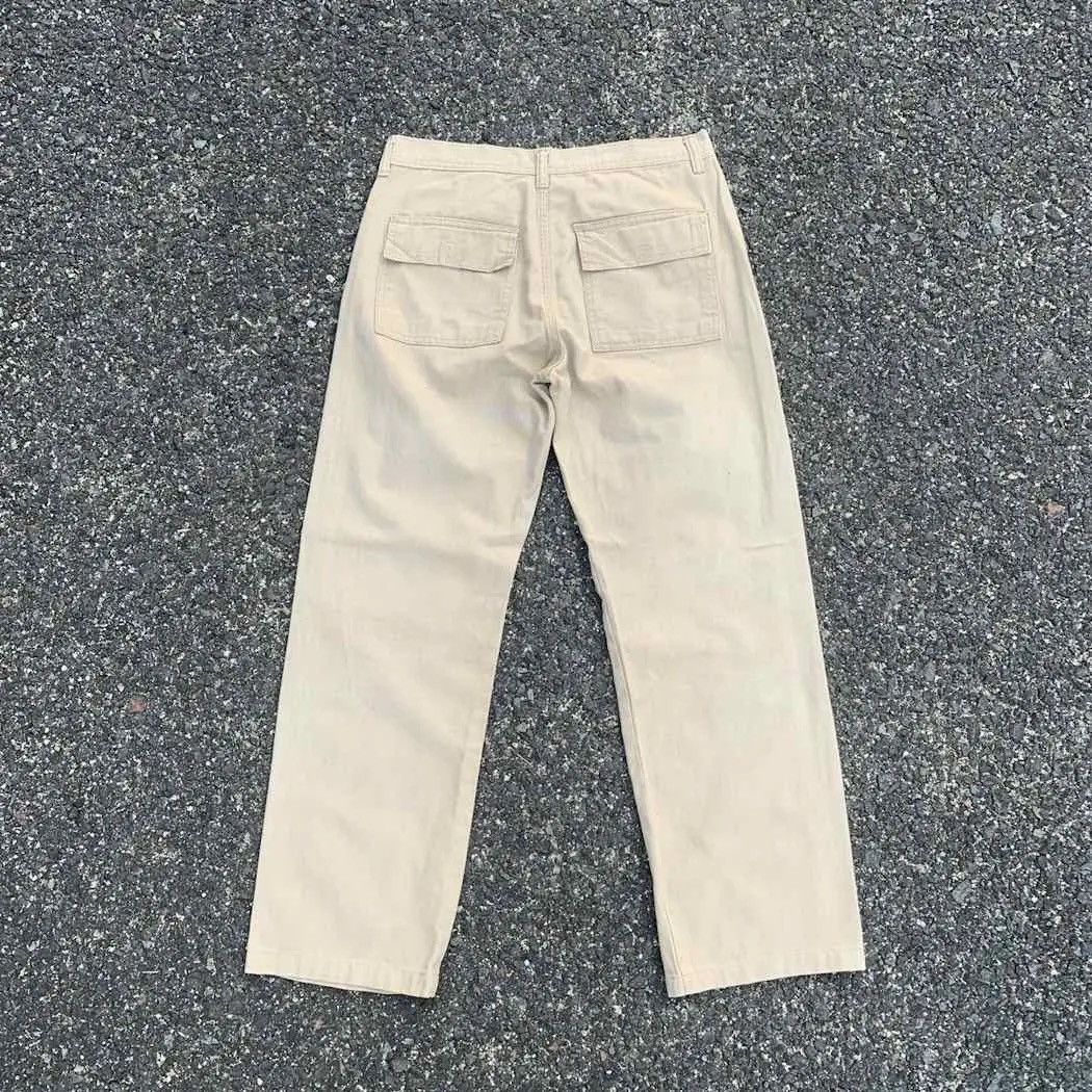 Brooklyn Cloth × Marithe + Francois Girbaud 💥STEALS💥 Brooklyn Overall Co. Big Pocket Duck Canvas Pants Size US 30 / EU 46 - 8 Thumbnail