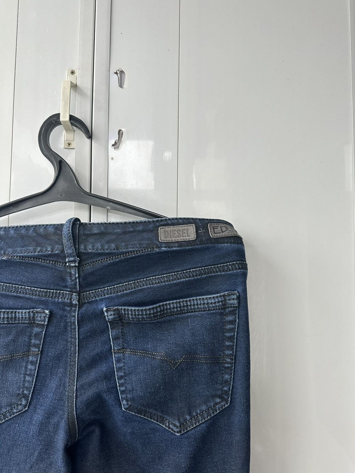 Diesel Vintage Diesel x Edu Denim Jeans Y2K Size US 31 - 13 Thumbnail