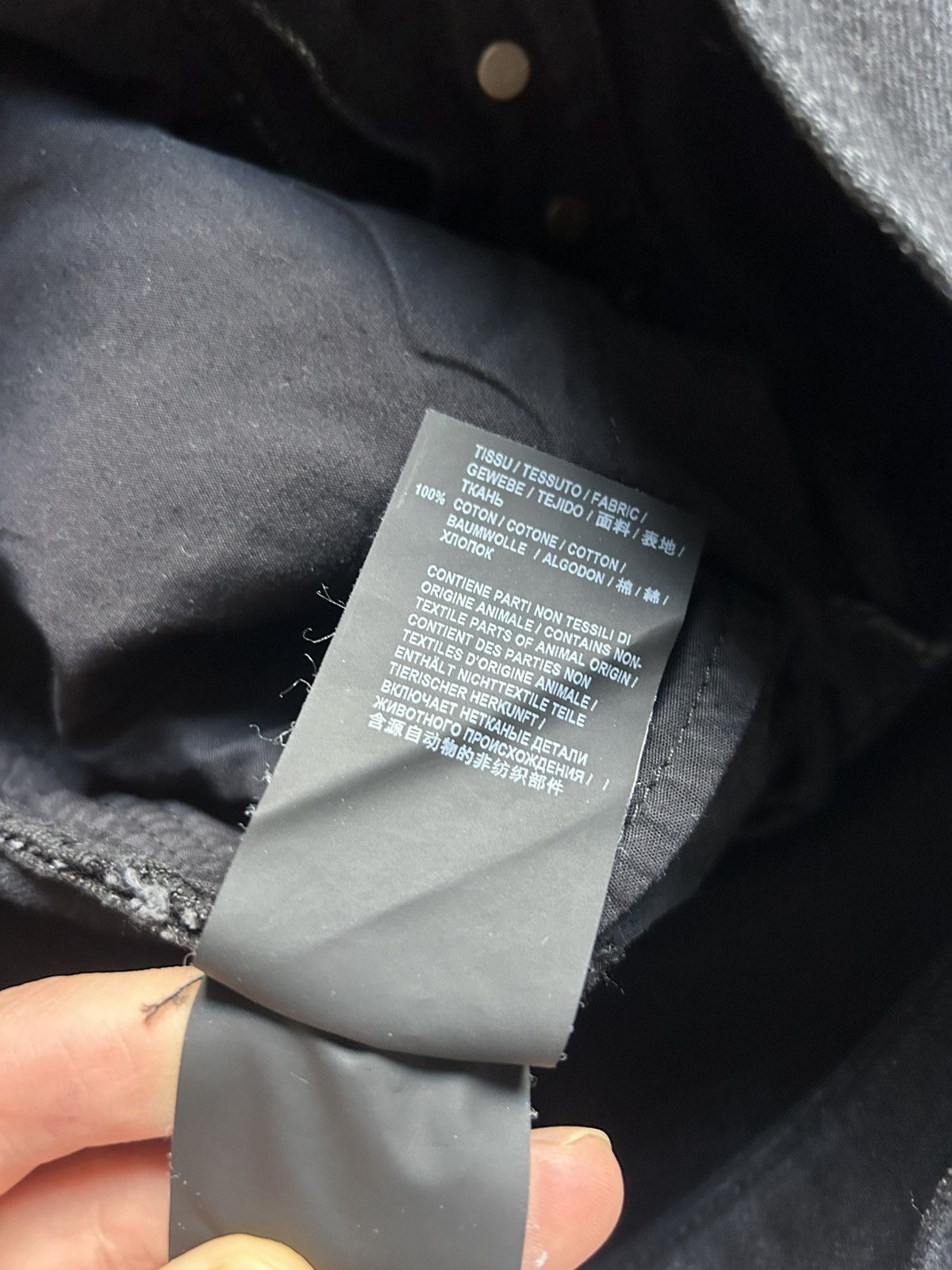 Saint Laurent Paris Saint Laurent D14 M/SL-LW Black Denim Cut-Off Shorts Size US 28 / EU 44 - 15 Thumbnail