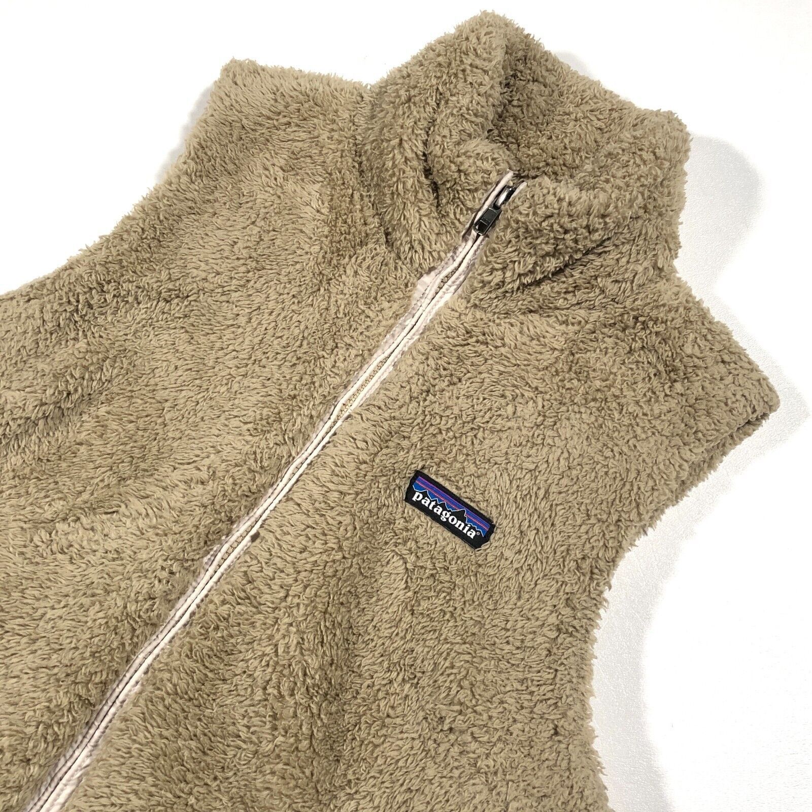 Arc'teryx × Patagonia × The North Face Patagonia Womens Los Gatos Tan Khaki Sherpa Vest Size Medium Size M / US 6-8 / IT 42-44 - 2 Thumbnail