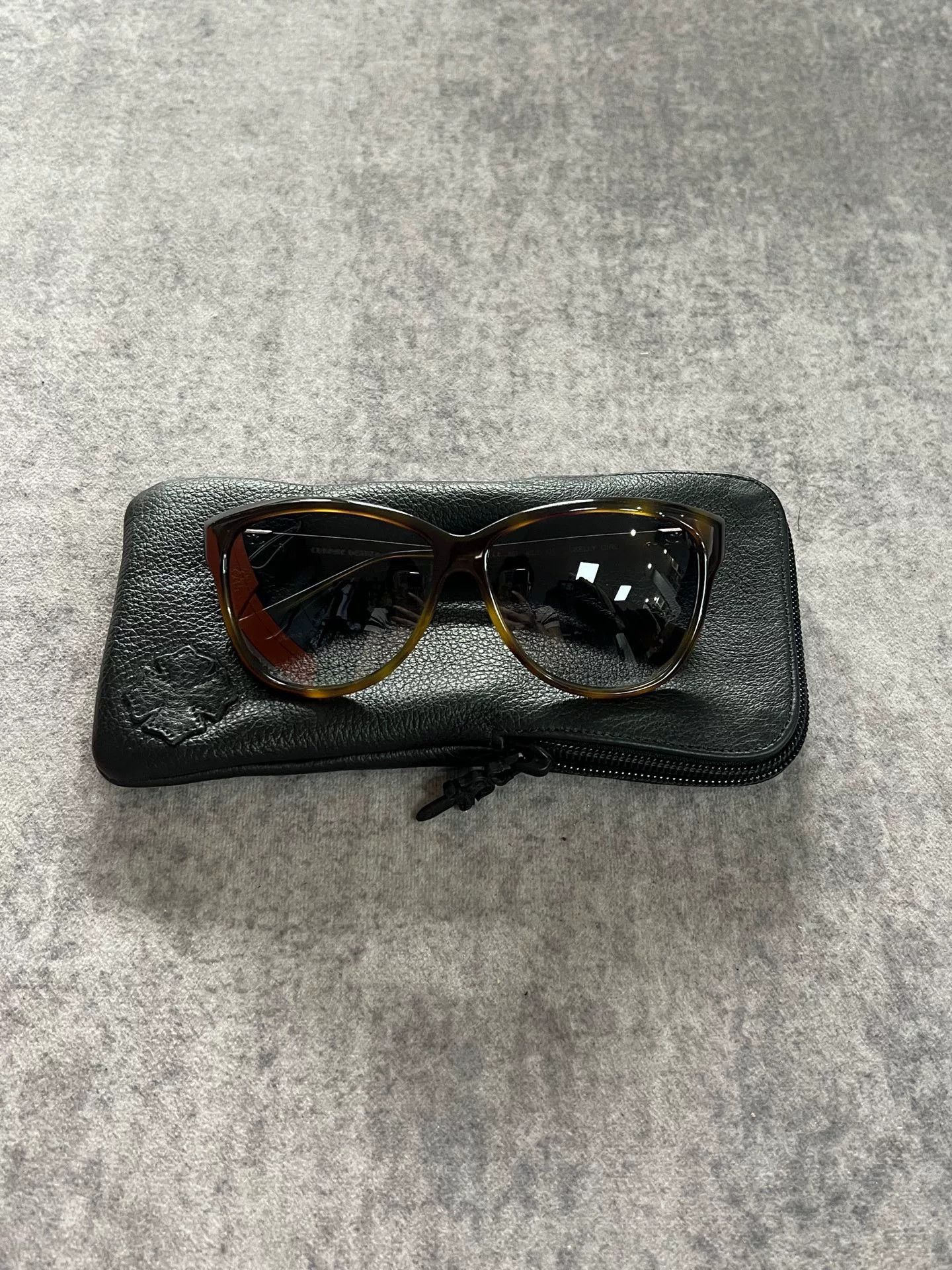 Chrome Hearts Chrome Hearts Tortoiseshell Silver Sunglasses Size ONE SIZE - 1 Thumbnail