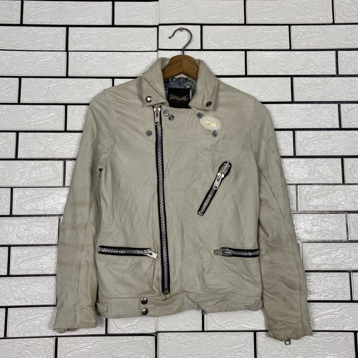 Hysteric Glamour 📌Vintage Double Collar Biker Leather Jacket RNA Inc Size US M / EU 48-50 / 2 - 9 Thumbnail