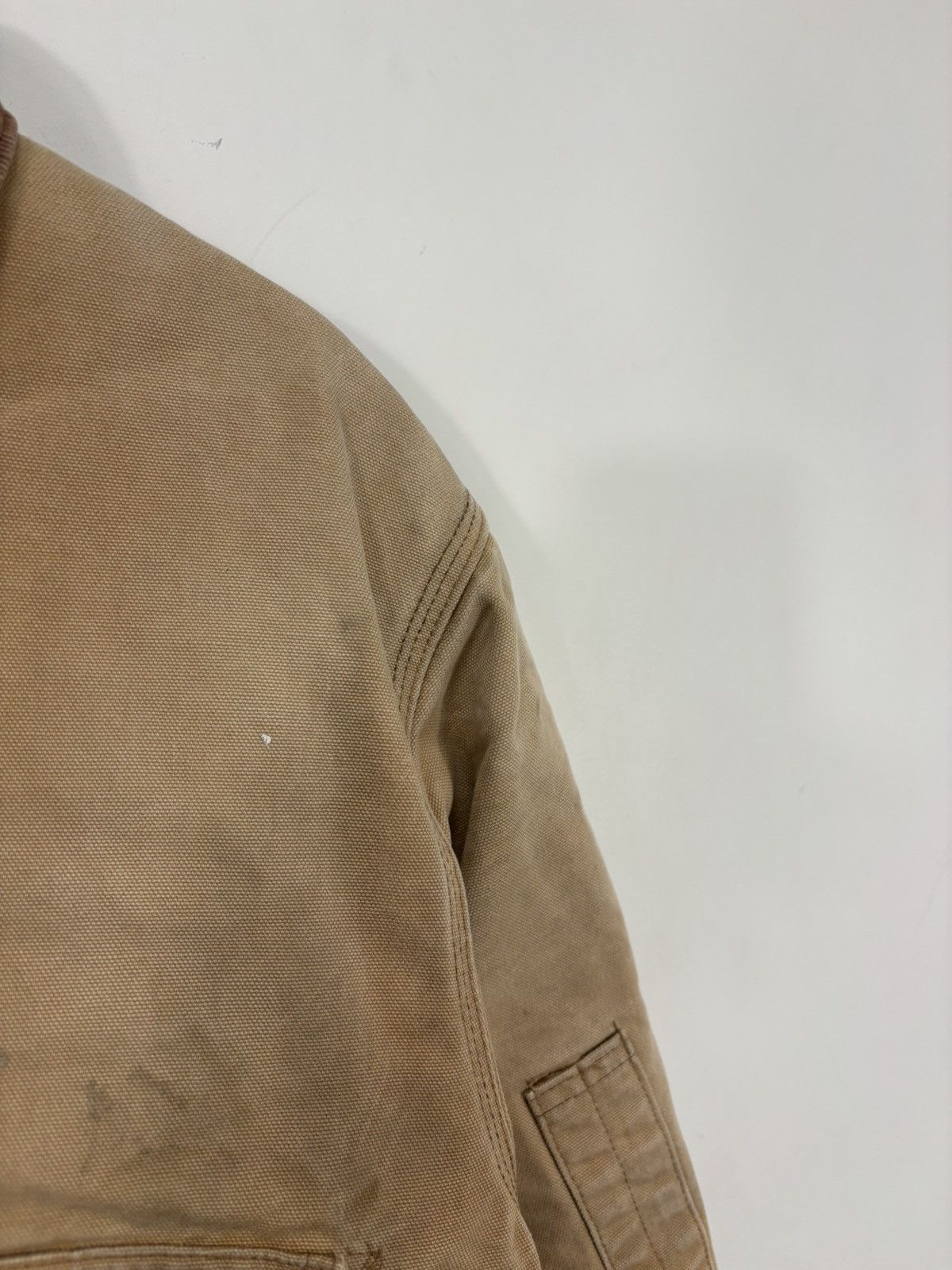 Carhartt Vintage 90s Carhartt Made In USA Faded Boxy Cropped Jacket Size US L / EU 52-54 / 3 - 5 Thumbnail