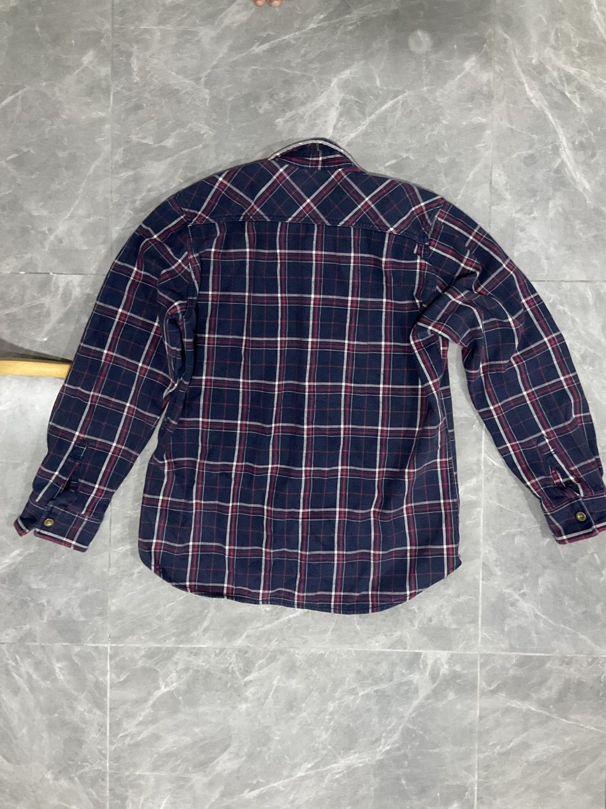 Flannel × Japanese Brand Plaid Flannel Long Sleeve Shirt Size US M / EU 48-50 / 2 - 3 Thumbnail