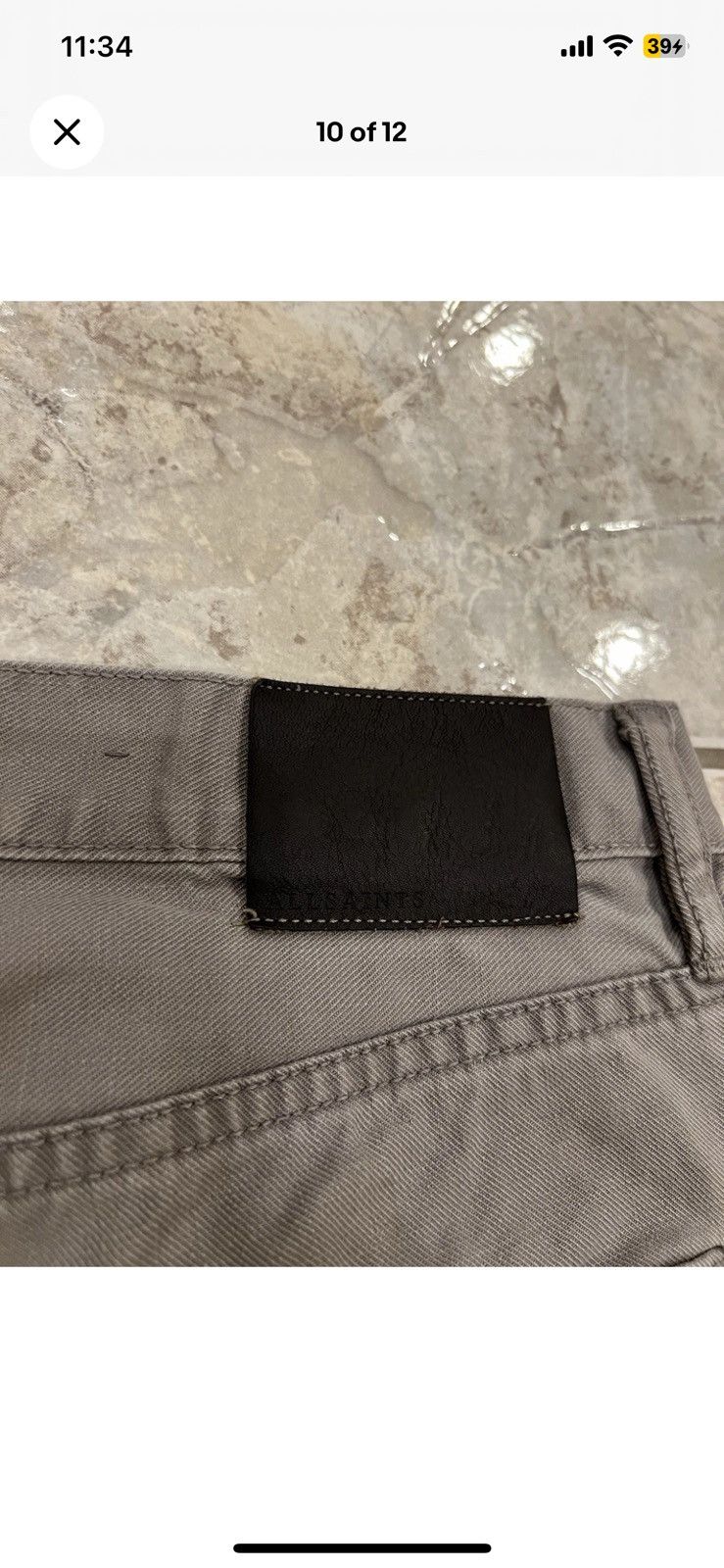 Allsaints AllSaints Iggy Denim Jeans Size US 30 / EU 46 - 5 Thumbnail