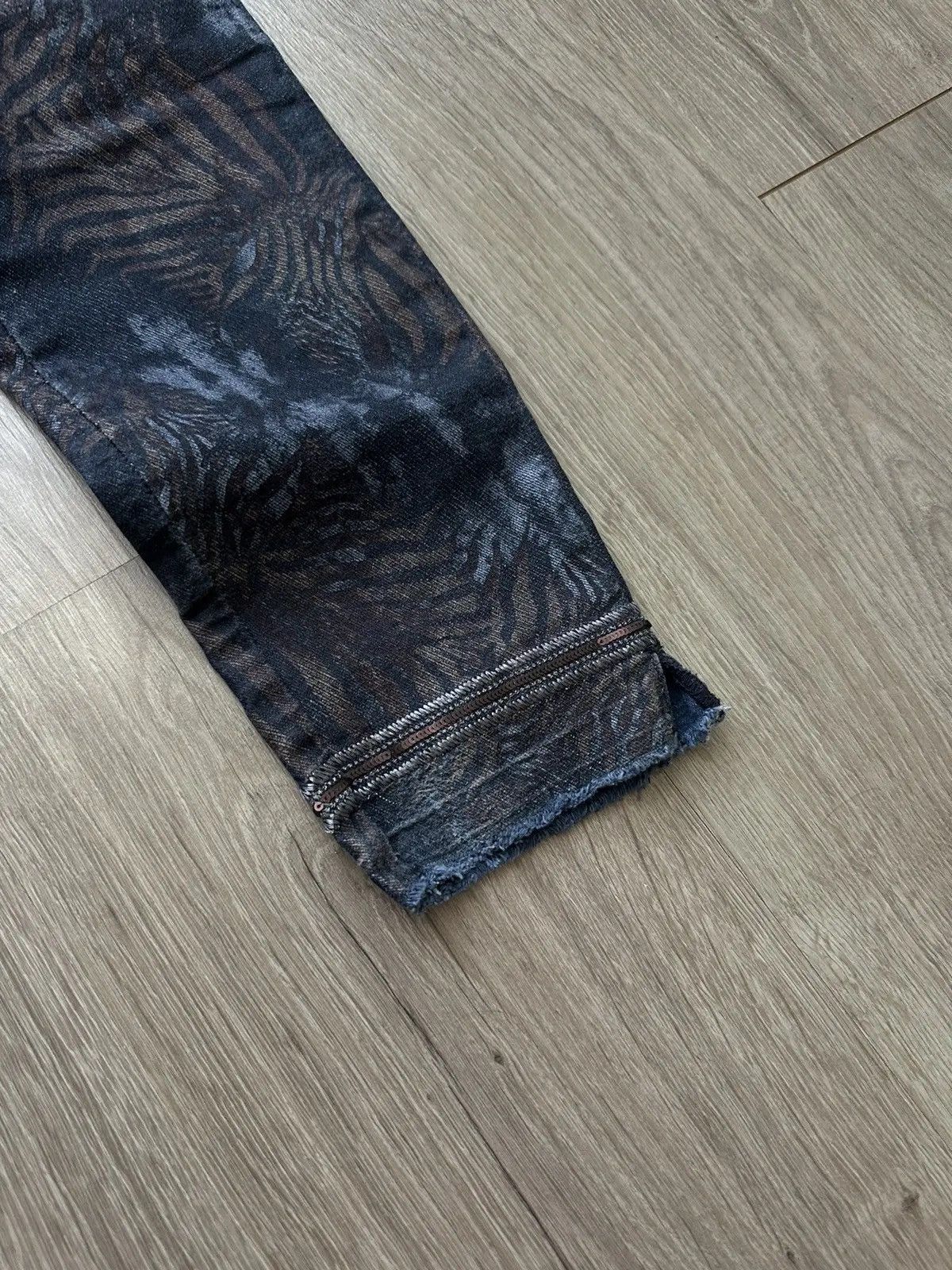 Vintage Vintage Mos Mosh Cool Summer Printed Denim Pants Size 26" / US 2 / IT 38 - 7 Thumbnail