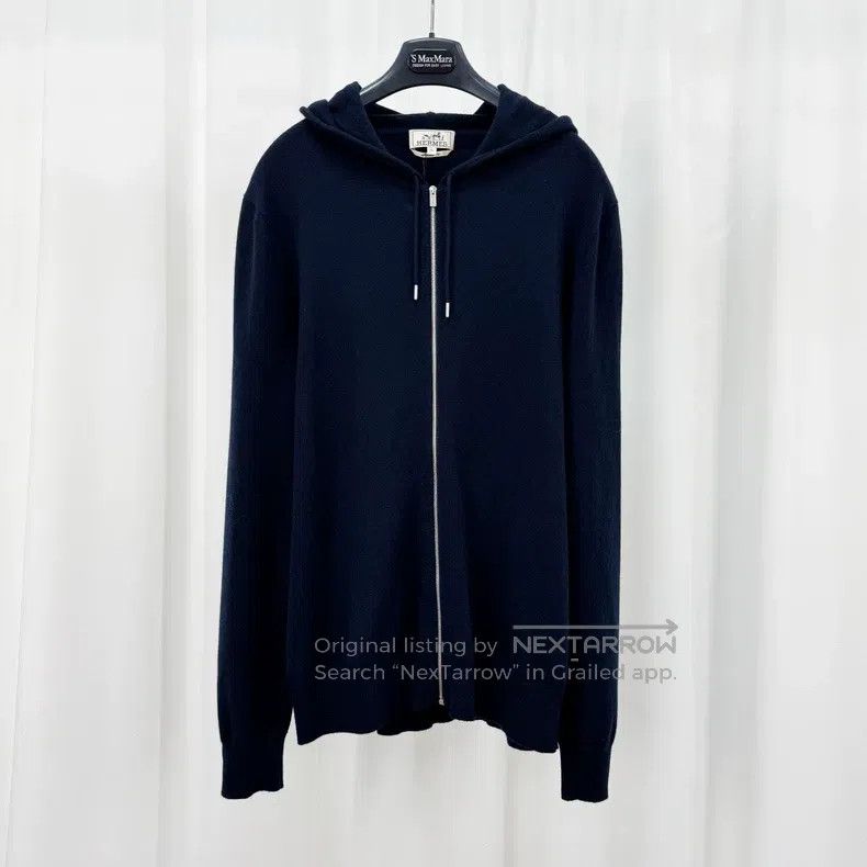 Hermes Hermes Zodiac Cashmere Zip-up Jacket Size US XL / EU 56 / 4 - 1 Thumbnail