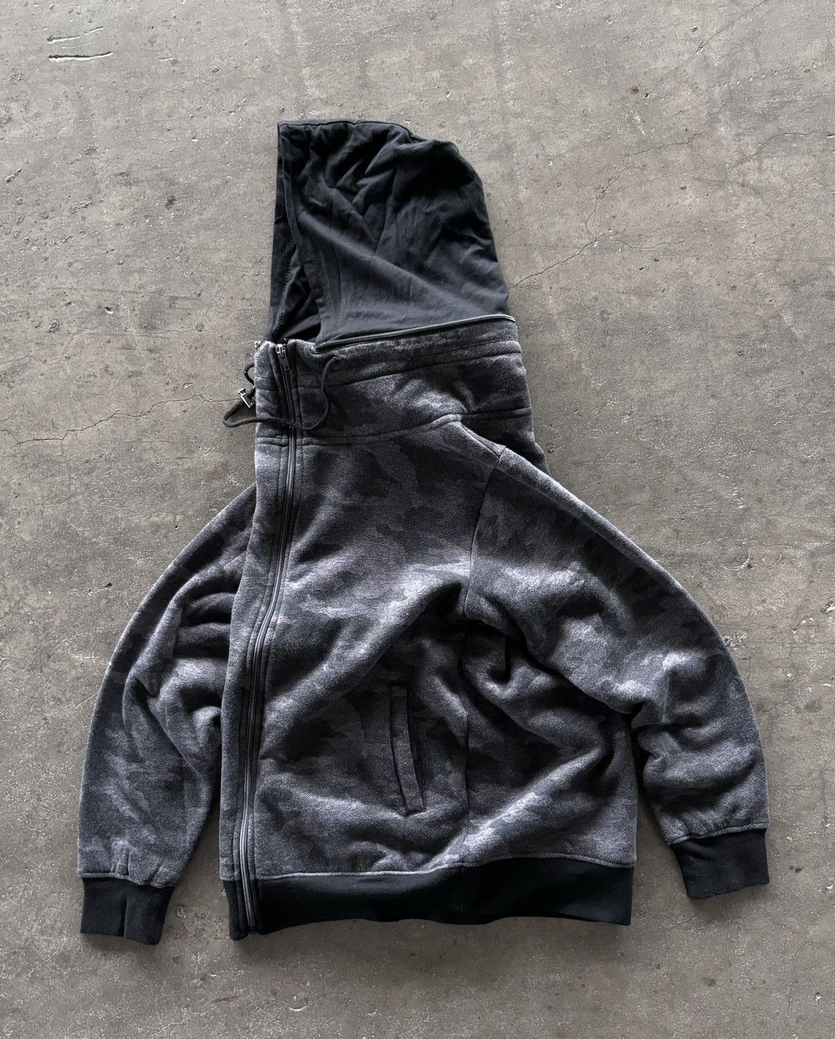 If Six Was Nine 2000s Beumere Bono Sherpa Lined Zip Up Hoodie Size US L / EU 52-54 / 3 - 9 Thumbnail