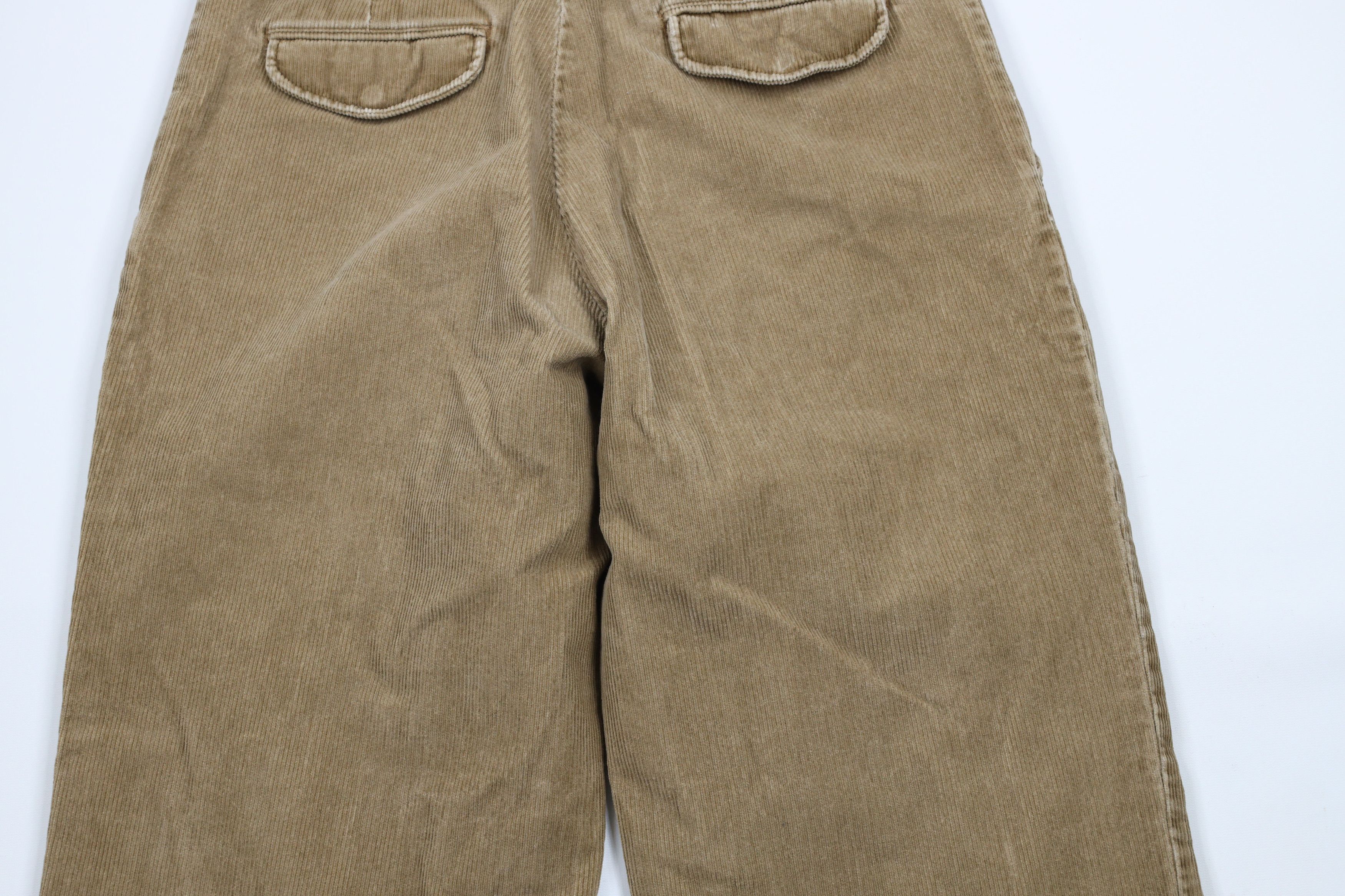 Vintage Vintage 90s Streetwear Wide Leg Surplus Corduroy Chino Pants Size US 34 / EU 50 - 10 Thumbnail