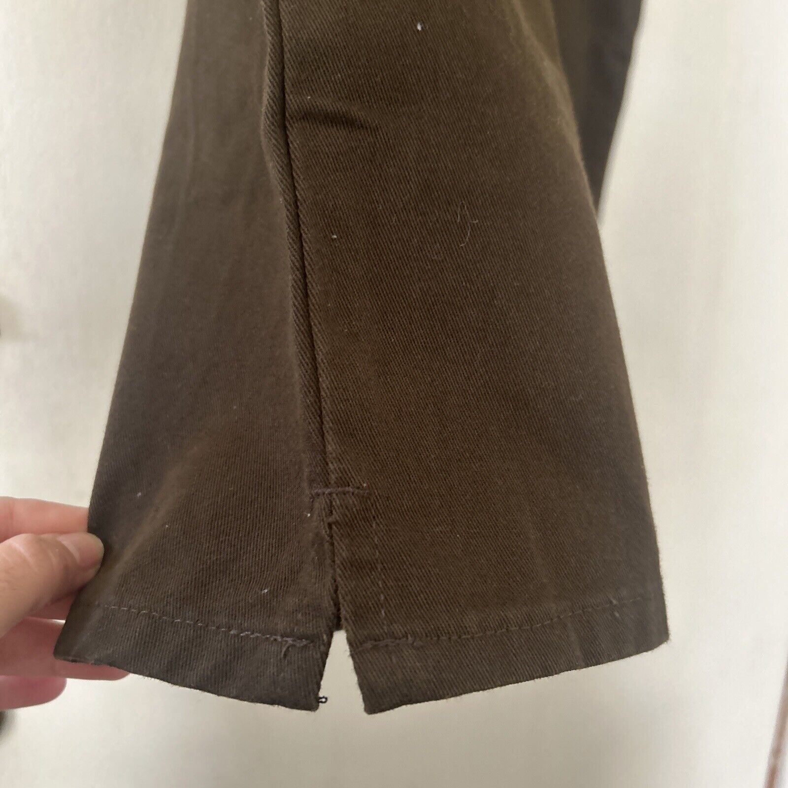 L.E.I. Y2K L.E.I. Vintage Capri Pants Dark Brown Size 11 Size 32" / US 10 / IT 46 - 2 Thumbnail