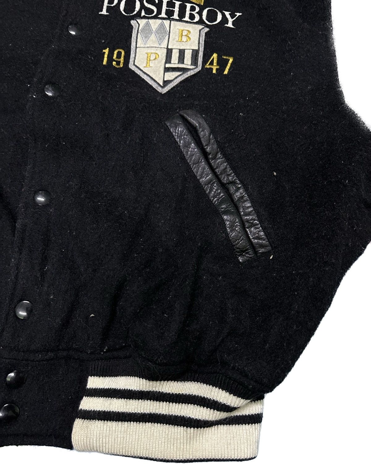 Japanese Brand Vintage Posh Boy Varsity Jacket Size US M / EU 48-50 / 2 - 6 Thumbnail