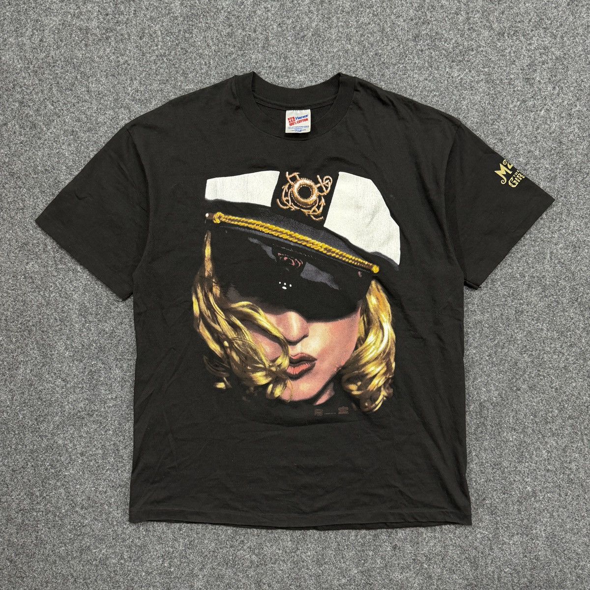 Hanes 1993 MADONNA GIRLIE SHOW BACKSTAGPASS RARE Size US XL / EU 56 / 4 - 1 Thumbnail
