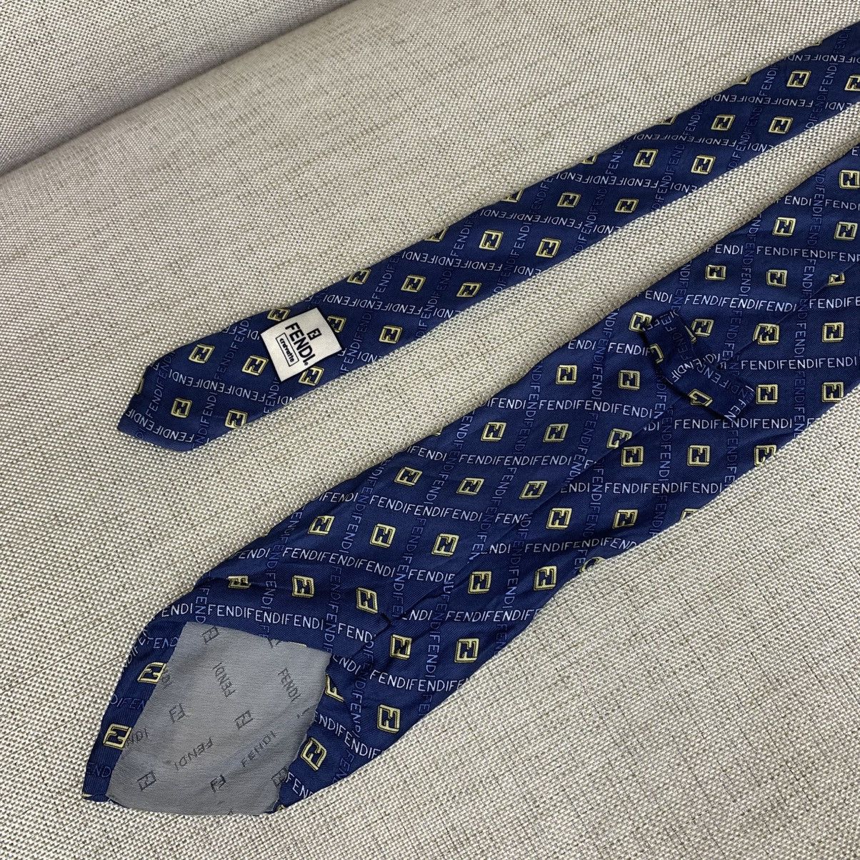 Fendi × Vintage FENDI Vintage Tie Caravate Size ONE SIZE - 4 Thumbnail