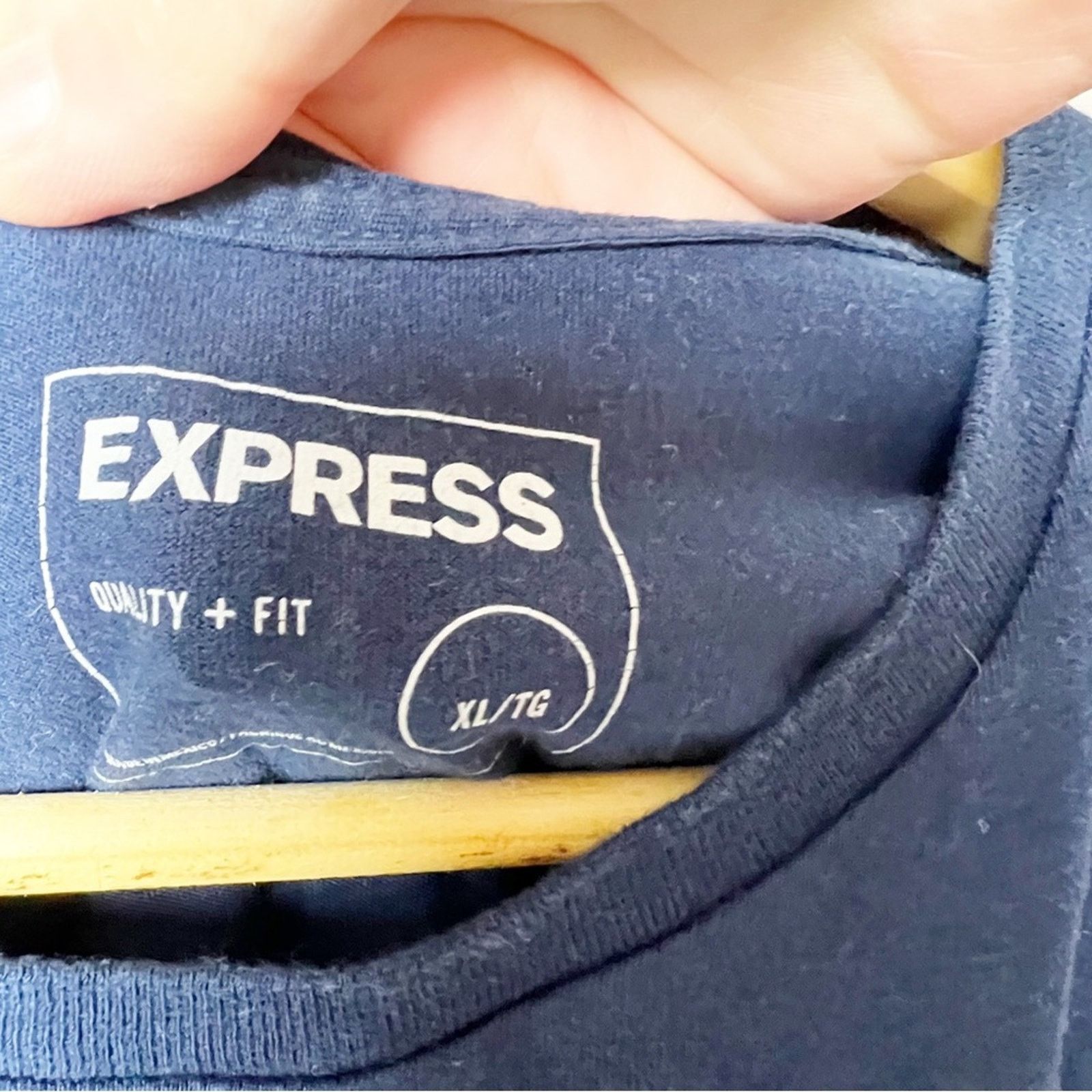 Express Express Navy NYC Logo Graphic Tee Shirt Men’s Size XL Size US XL / EU 56 / 4 - 3 Thumbnail