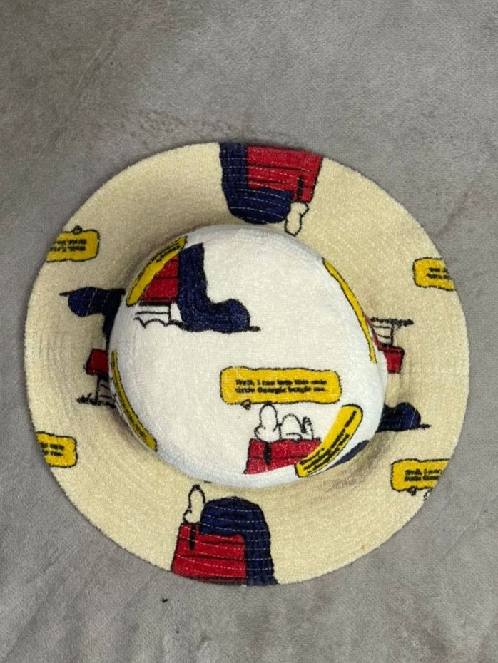 Japanese Brand Denim Dungaree X Peanuts Hats Size ONE SIZE - 4 Thumbnail