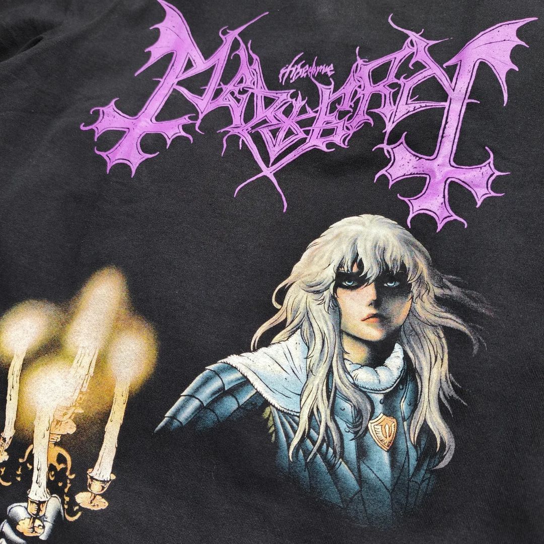 Anime × Japanese Brand × Vintage Berserk "Femto" x Mayhem Anime Tee Size US XL / EU 56 / 4 - 4 Thumbnail