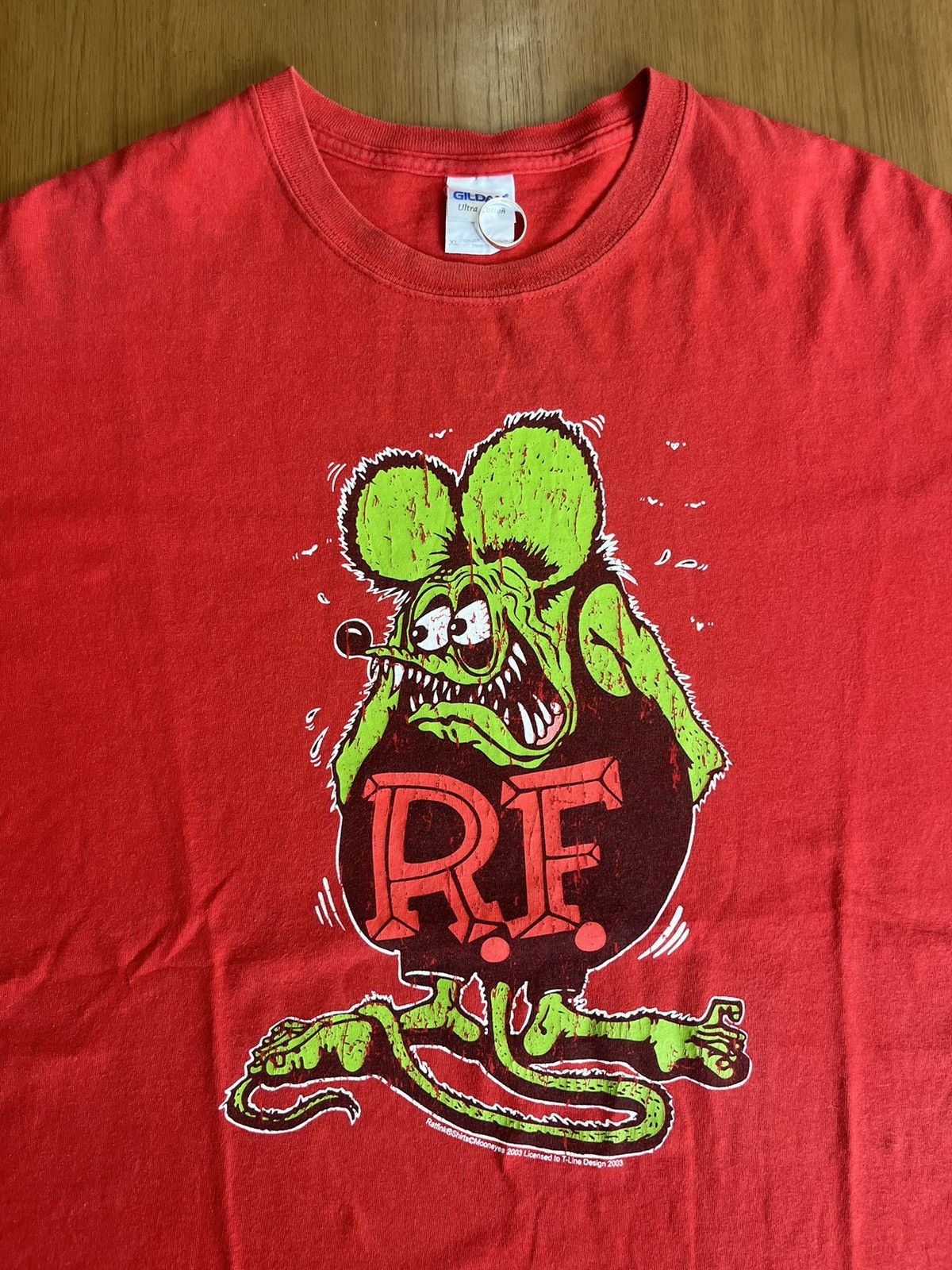 Arts & Science Vintage R.F Rat Fink Ed Roth Big Daddy Mooneyes 2003’s Tee Size US XL / EU 56 / 4 - 6 Thumbnail