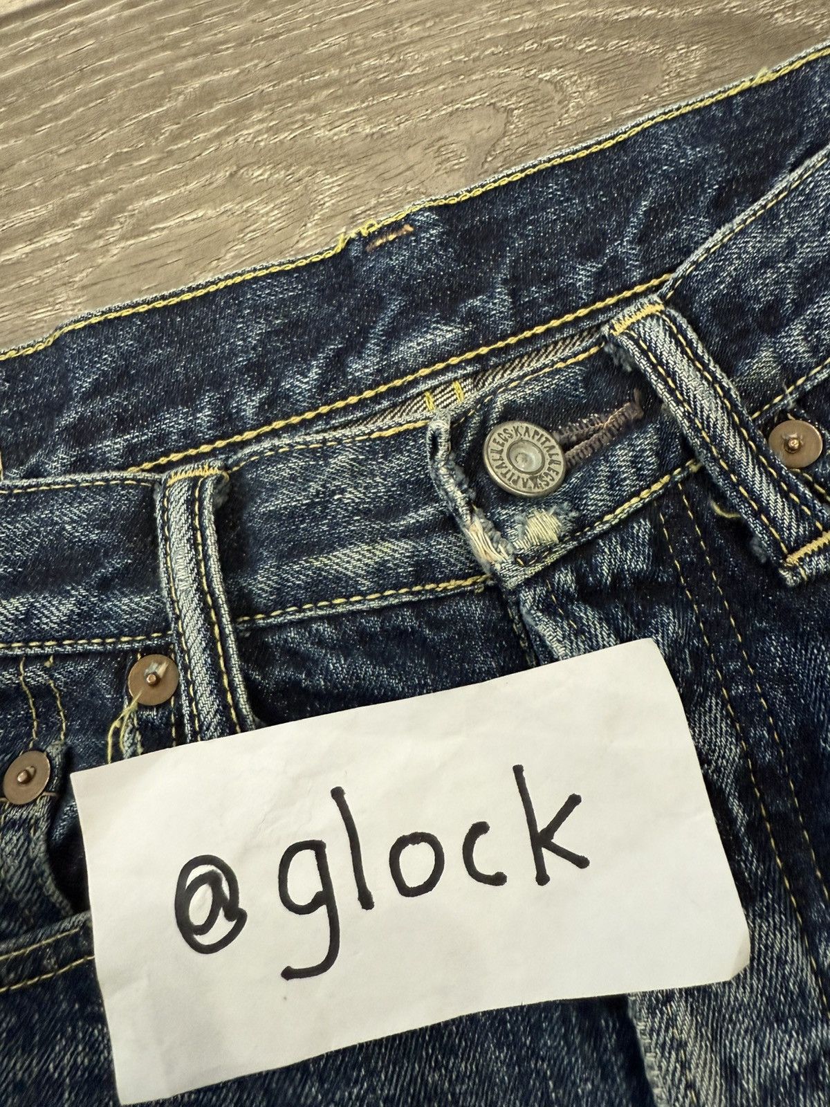 Kapital Kapital Distressed Boro Patchwork Denim Jeans Size US 30 / EU 46 - 6 Thumbnail