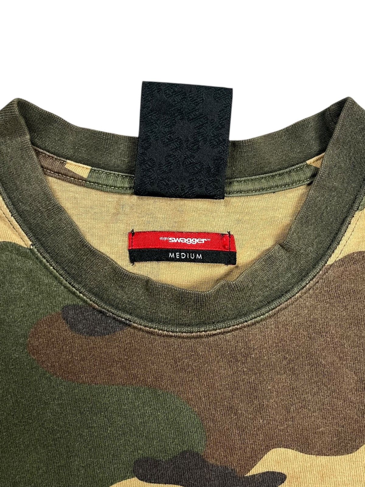 Hysteric Glamour 2000s Swagger Tokyo - Melted Camo Longsleeve Size US M / EU 48-50 / 2 - 6 Thumbnail