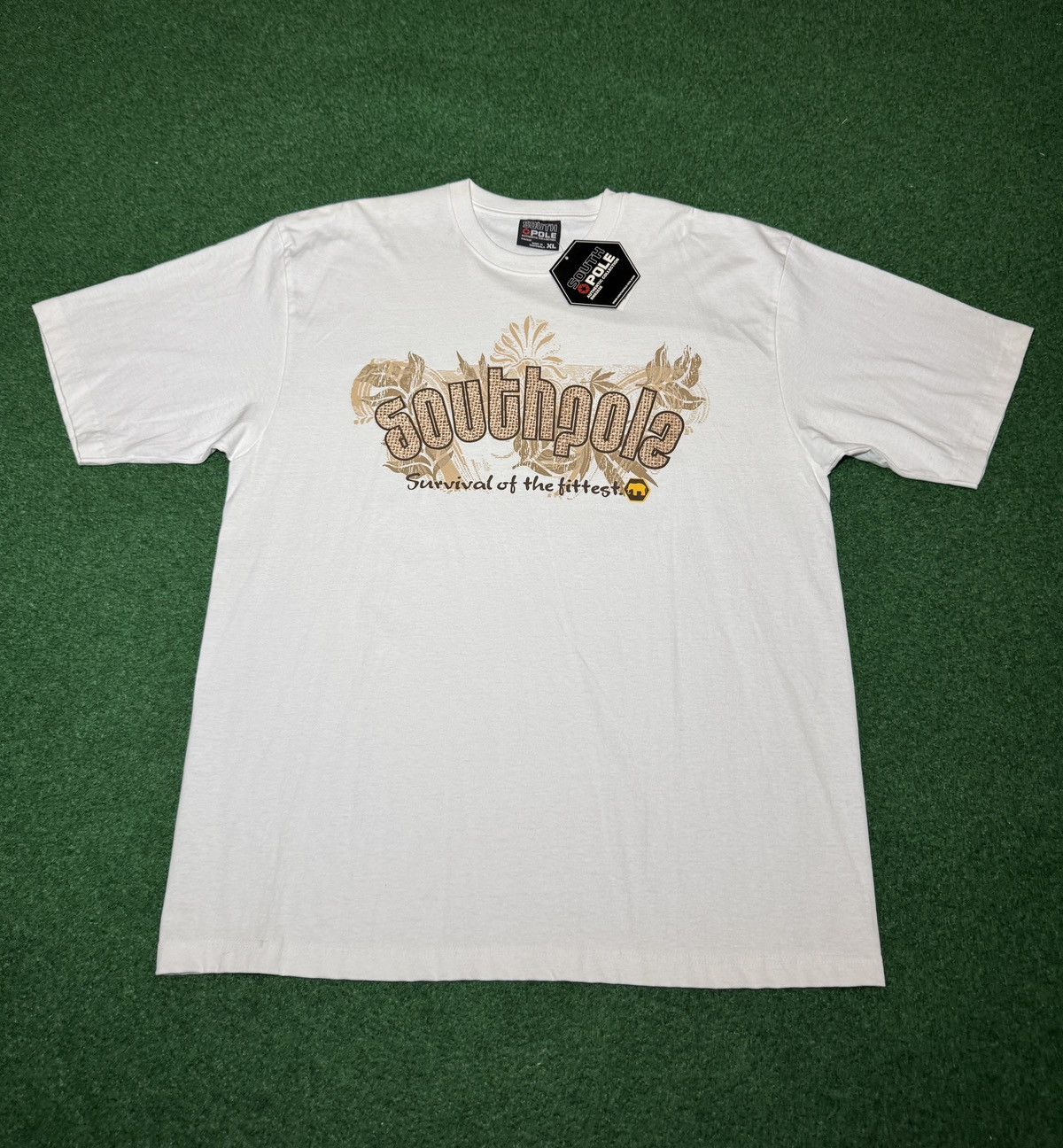 Southpole South Pole Survival Of The Fittest Hip Hop XL Baggy T Shirt Size US XL / EU 56 / 4 - 1 Thumbnail