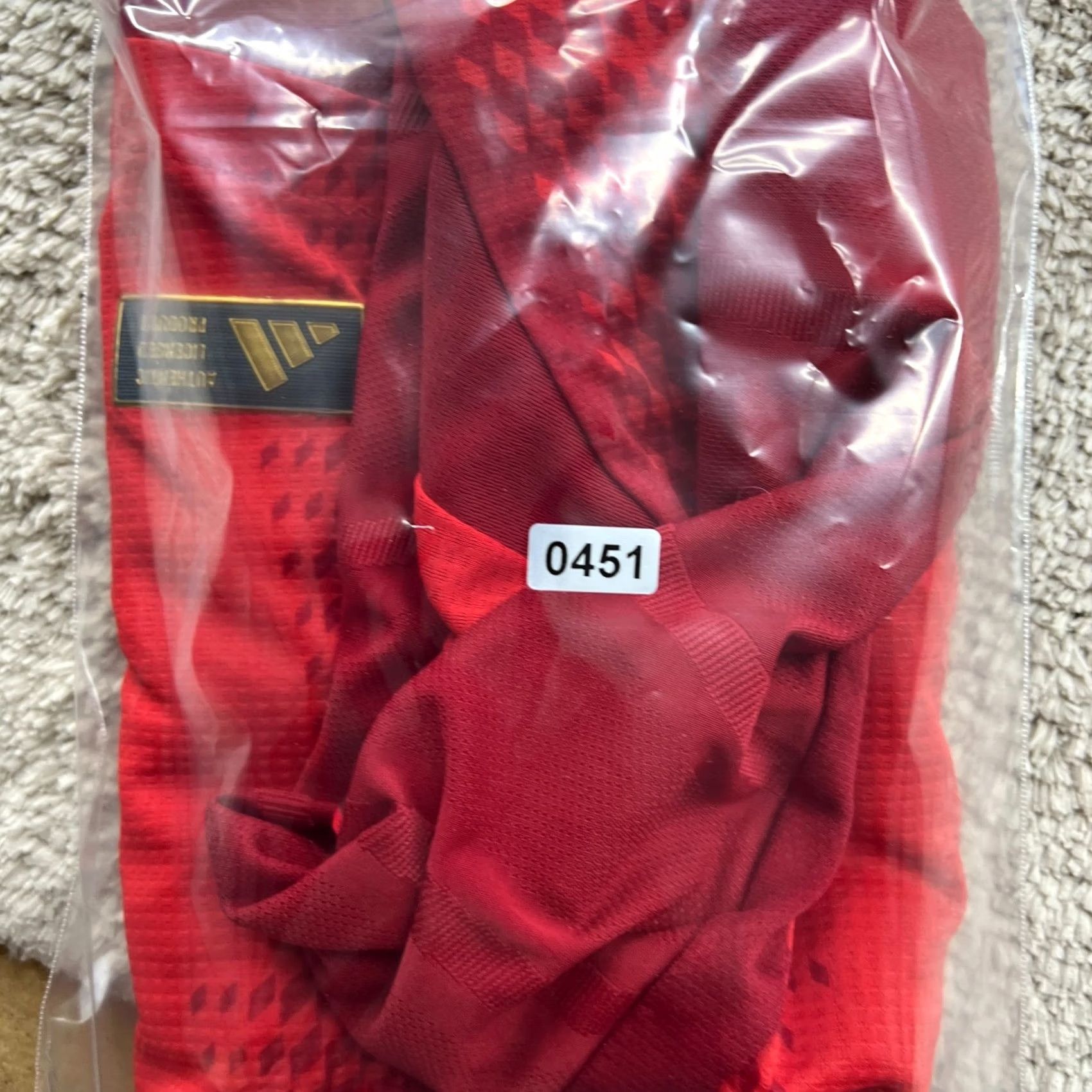 Adidas adidas Bayern Munich 2024 2005 Away Player Issue Football Jersey Size 5 Shirt Mens Red Soccer Moisture Wicking Quick Dry Size US S / EU 44-46 / 1 - 2 Thumbnail