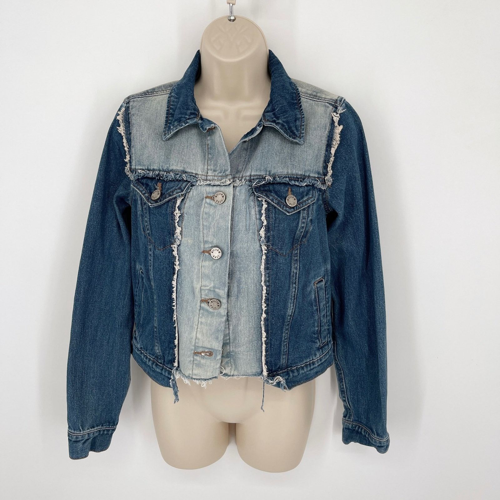 William Rast William Rast Sussex New Core Jean Jacket XS Junior Raw ...