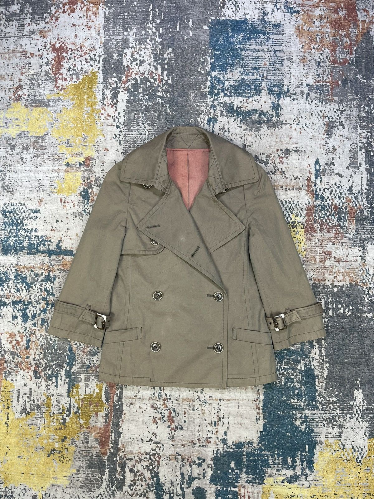 Hysteric Glamour Hysteric Glamour Registered Double Breasted Short Coats Size S / US 4 / IT 40 - 1 Thumbnail