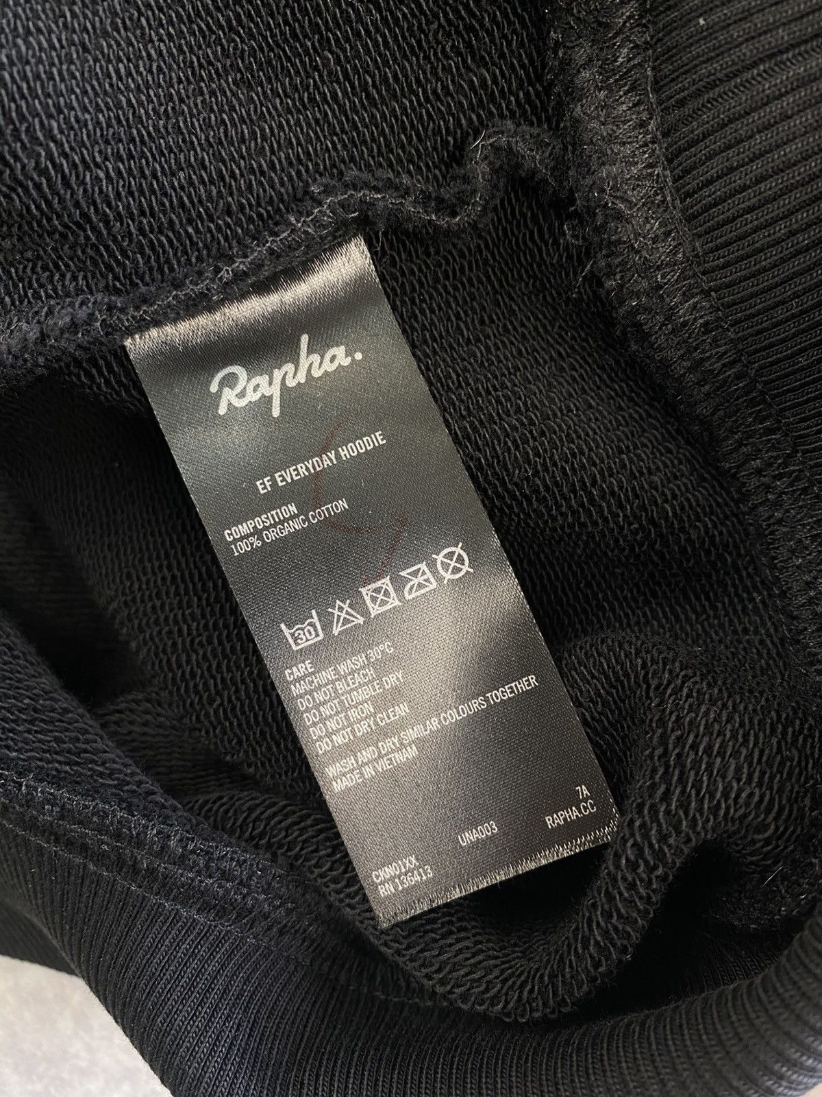 Rapha Rapha EF Black Hoodie Size: M Size US M / EU 48-50 / 2 - 4 Thumbnail