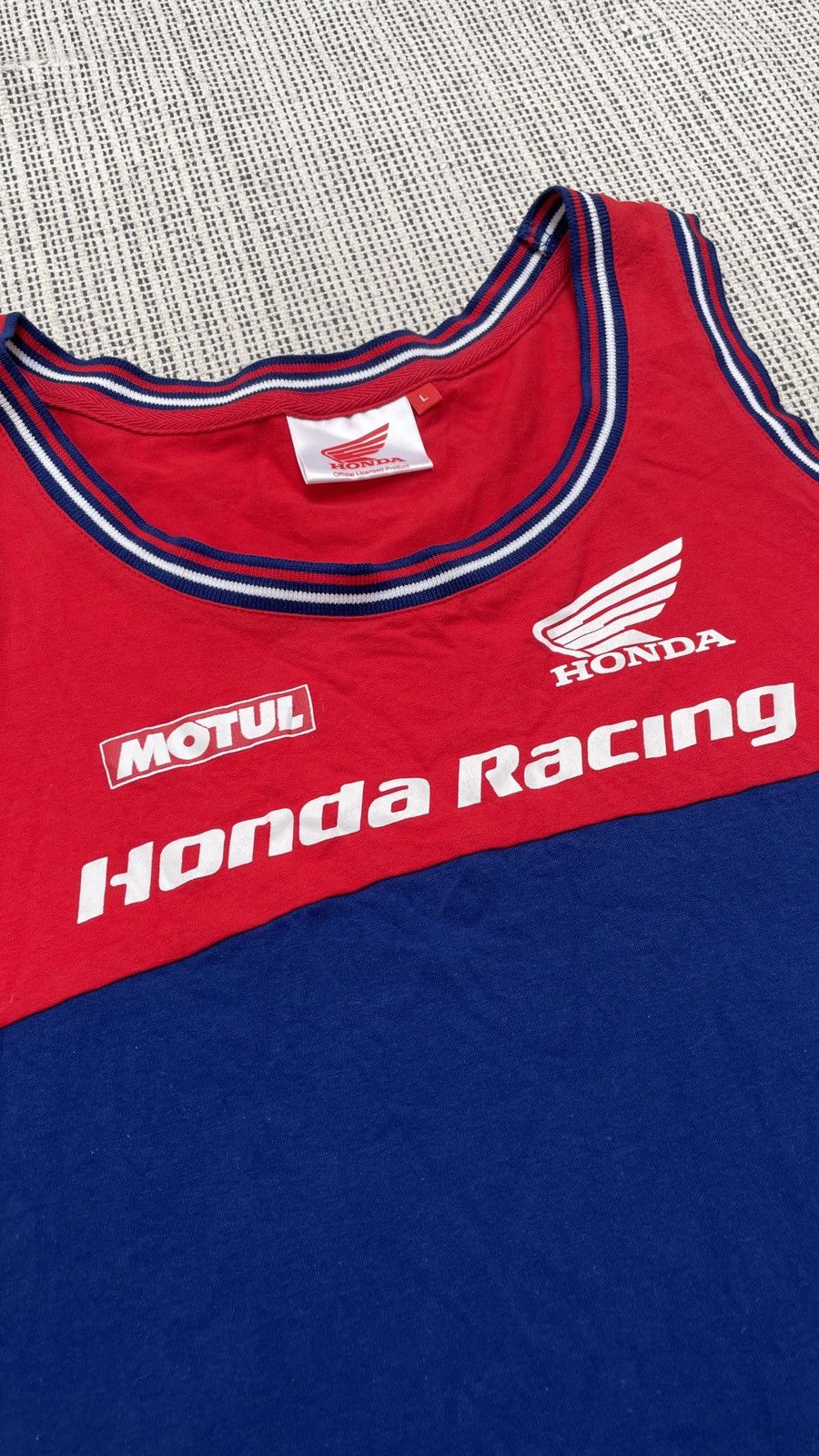 Honda Honda Racing Vintage y2k Lots Sponsor Racing Style T-shirt Size US L / EU 52-54 / 3 - 2 Thumbnail