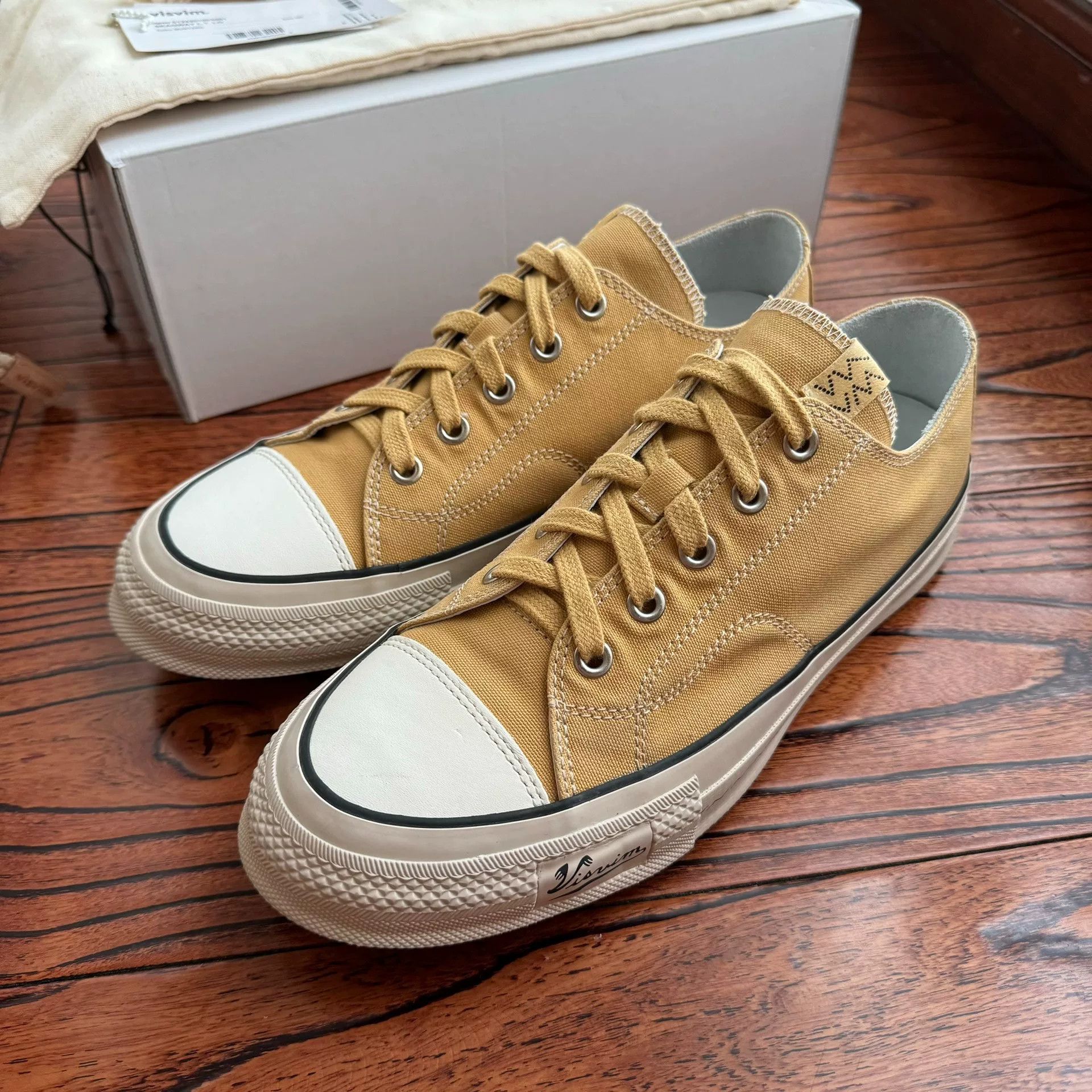 Visvim Visvim 24AW Skagway L.T. LO Canvas Sneakers Size US 9 / EU 42 - 1 Thumbnail