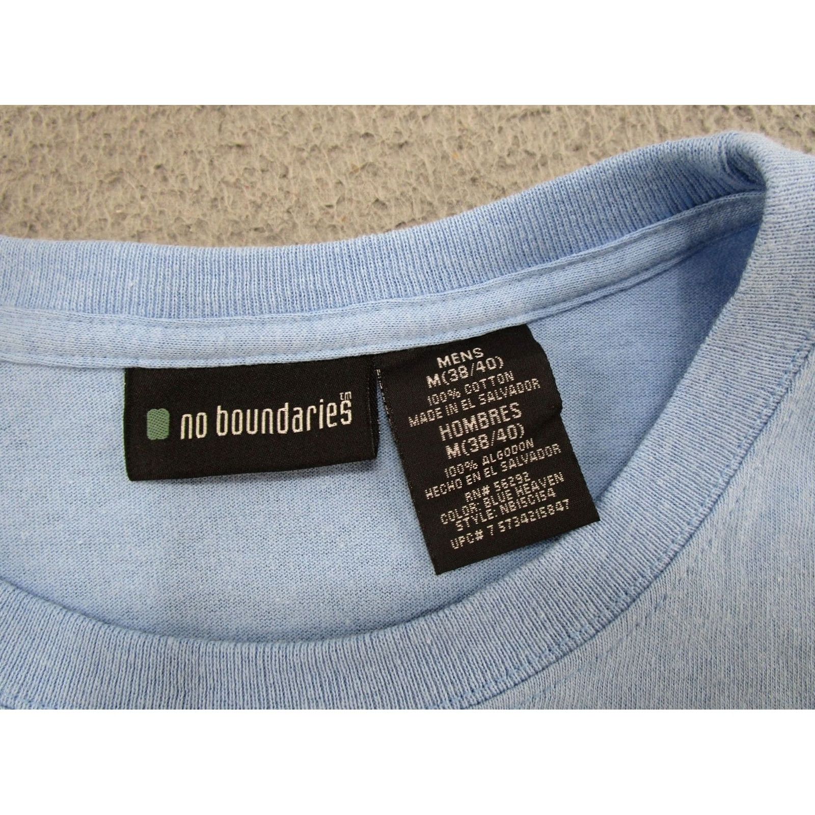 Vintage Vintage No Boundaries Y2K Mr. Wonderful Graphic Tee Size M Streetwear Blue Cotton Short Sleeve Crew Neck Mens T-Shirt 2000s Size US M / EU 48-50 / 2 - 3 Thumbnail