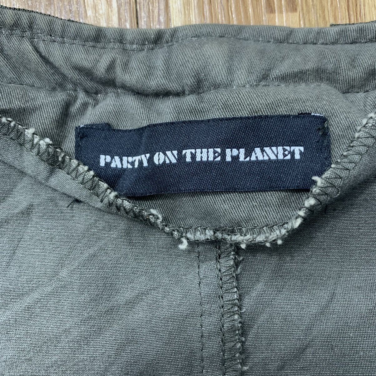 Japanese Brand PARTY On THE PLANET Japanese Brand Multi Pockets Brown Tweed Size M / US 6-8 / IT 42-44 - 5 Thumbnail
