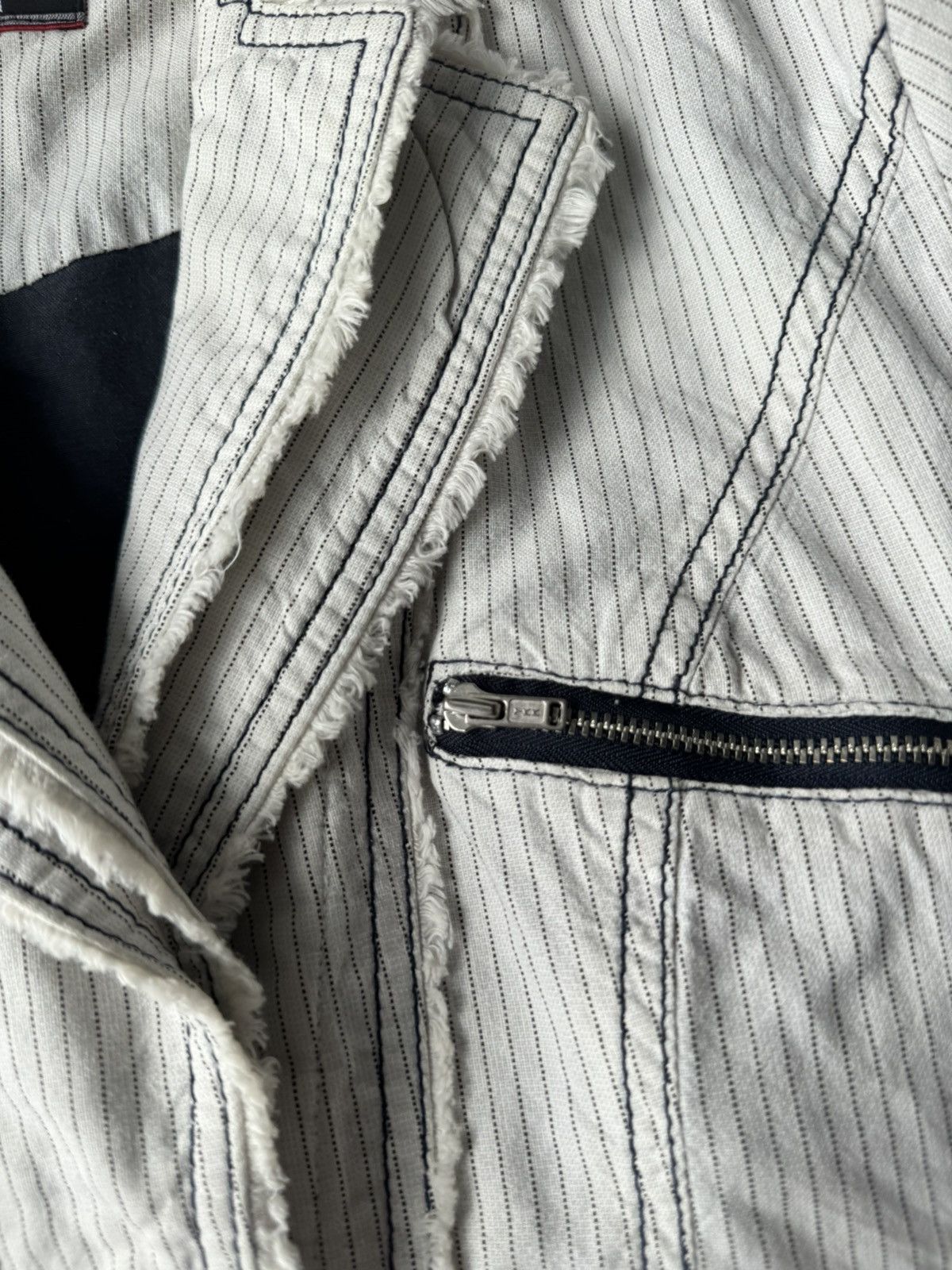 Junya Watanabe Vintage Japan Style Avant-Garde Y2k Blazer Jacket Size M / US 6-8 / IT 42-44 - 7 Thumbnail