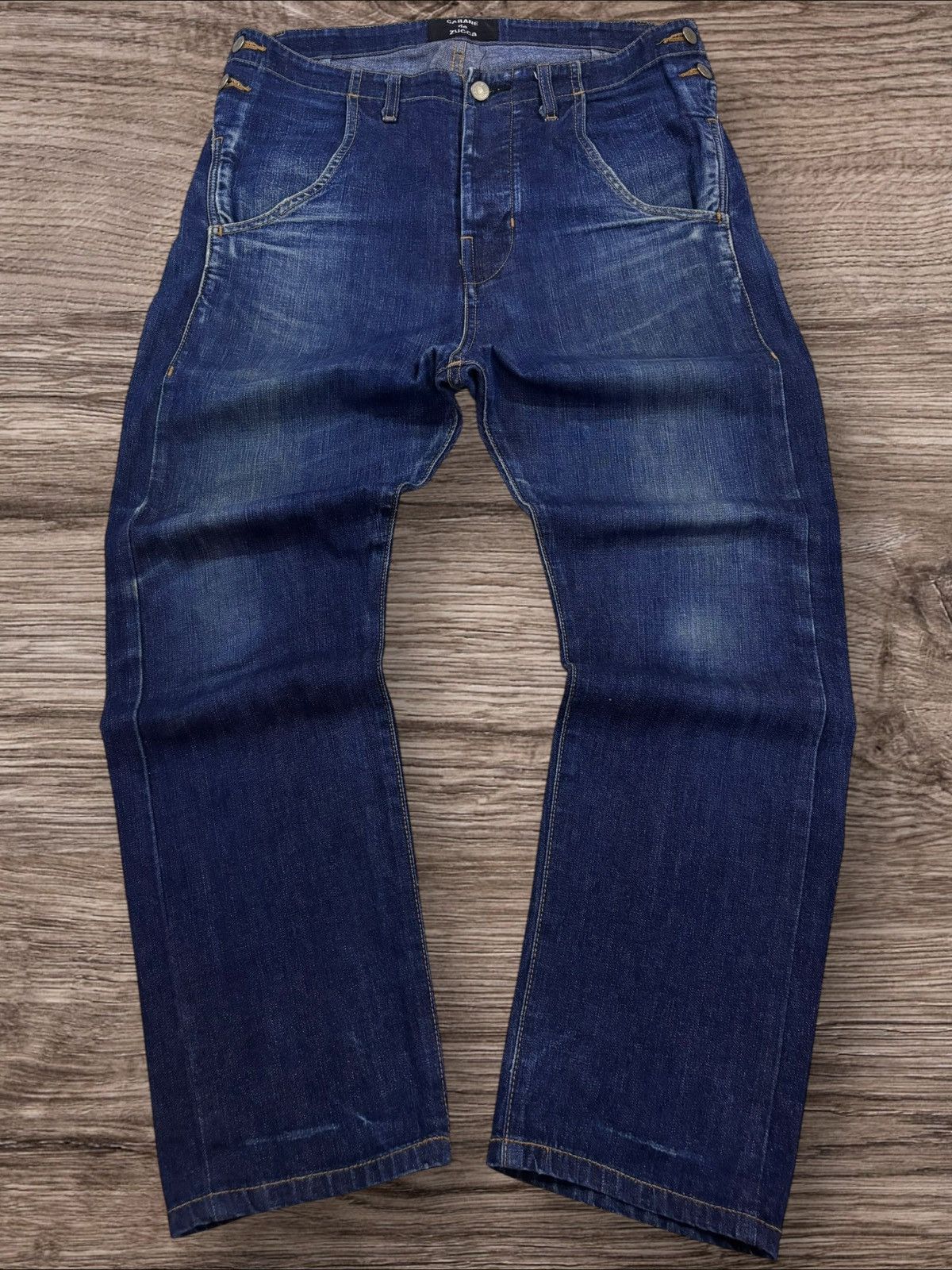 Issey Miyake Vtg Cabane de Zucca by Issey Miyake Jeans Size US 32 / EU 48 - 1 Thumbnail