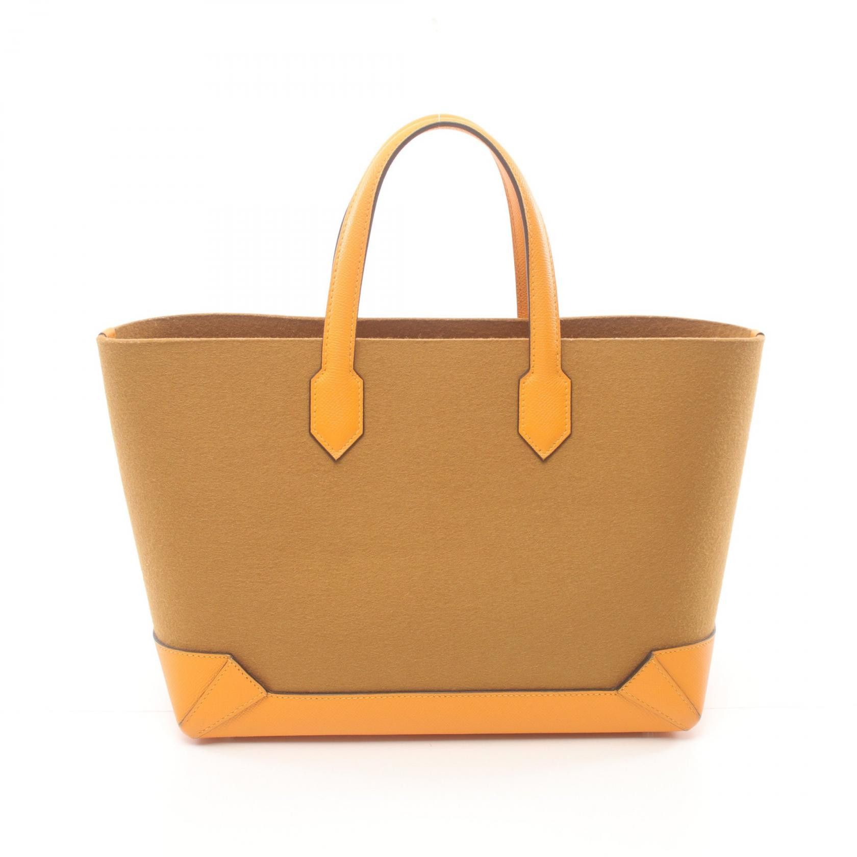 Hermes Hermes Felt Maxibox Cabas 30 Canvas Tote Bag in Great Condition Size ONE SIZE - 1 Thumbnail