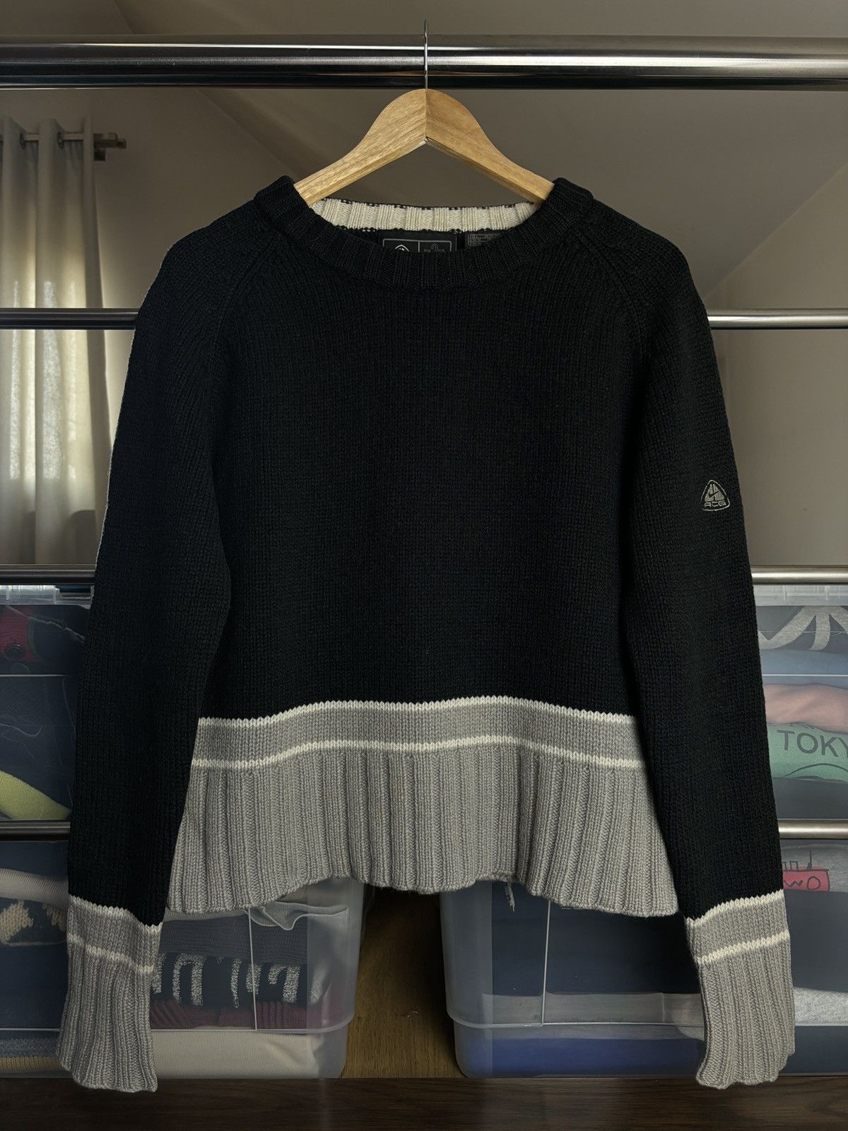 Nike ACG × Vintage Nike ACG Vintage Wool Sweater Size US L / EU 52-54 / 3 - 1 Thumbnail