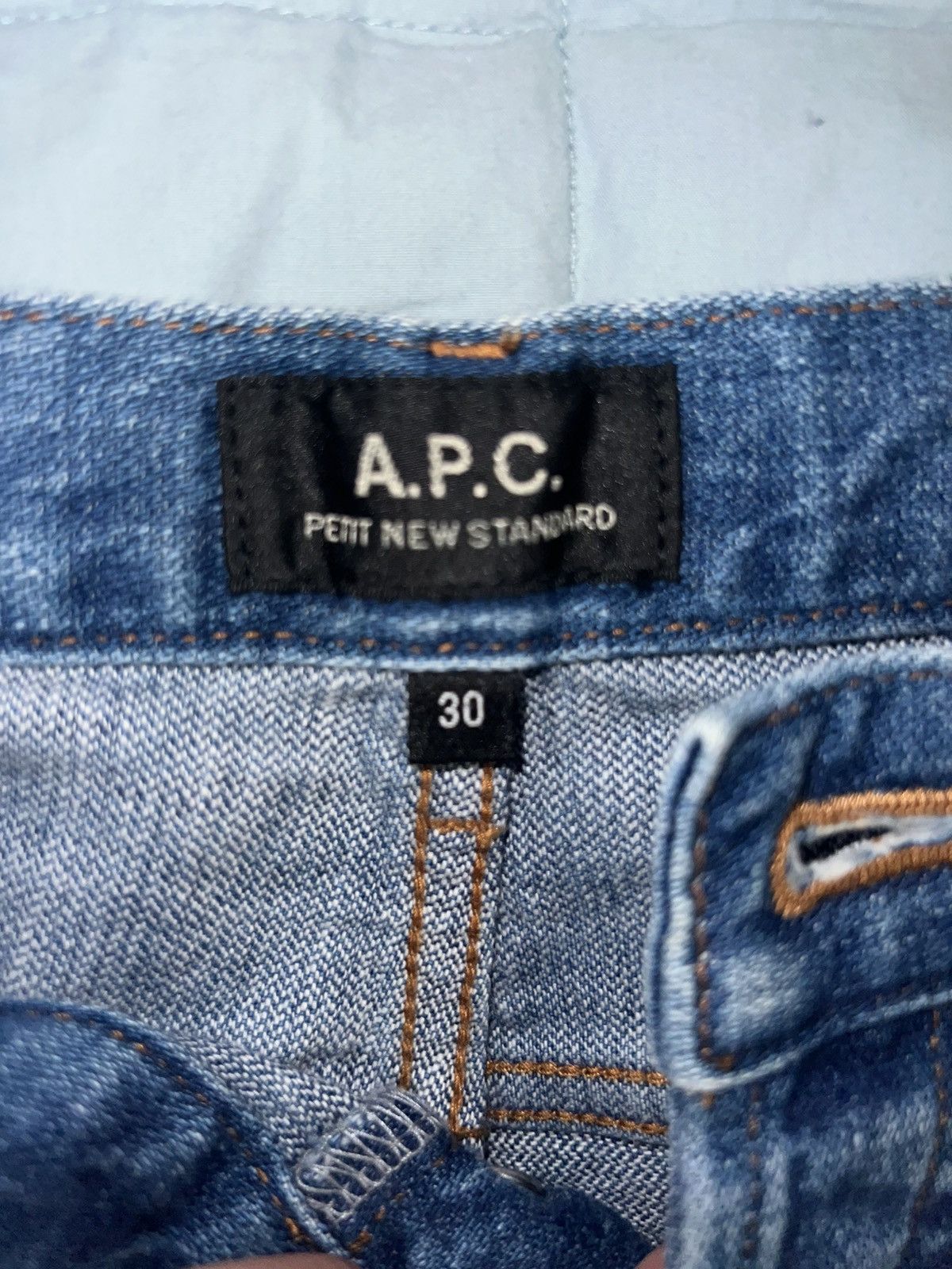 A.P.C. APC Slim Fit Denim Jeans Size US 30 / EU 46 - 3 Thumbnail