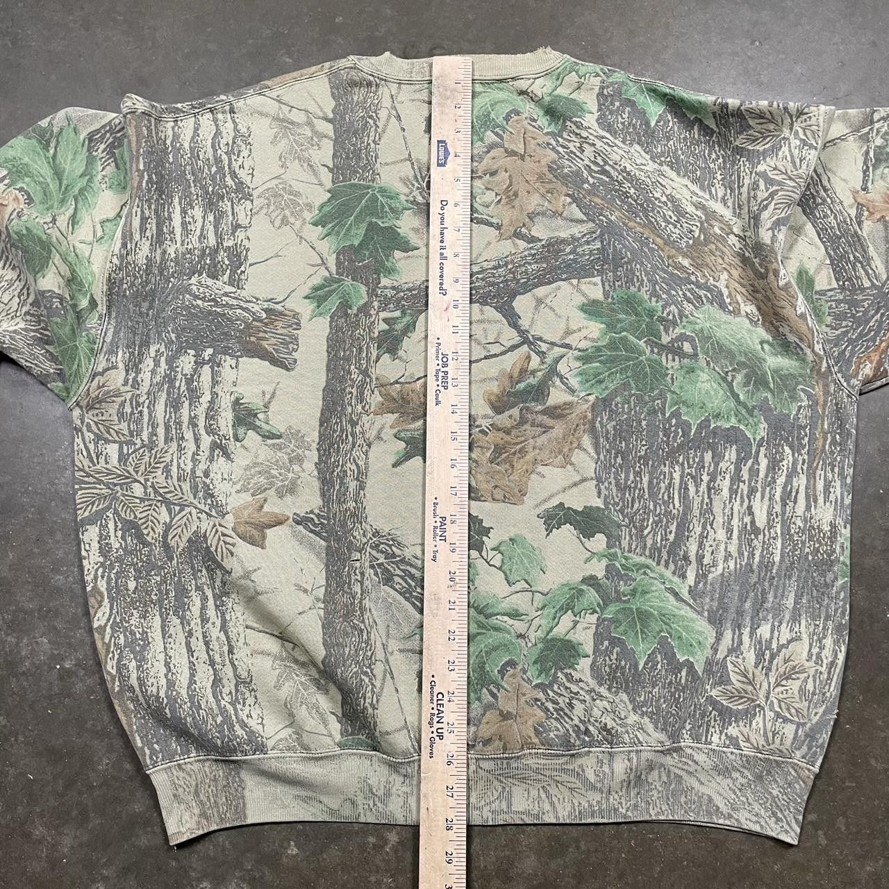 Realtree × Vintage Vintage Faded Realtree Camo Crewneck 90s Jerzees Outdoors Size US XXL / EU 58 / 5 - 8 Thumbnail