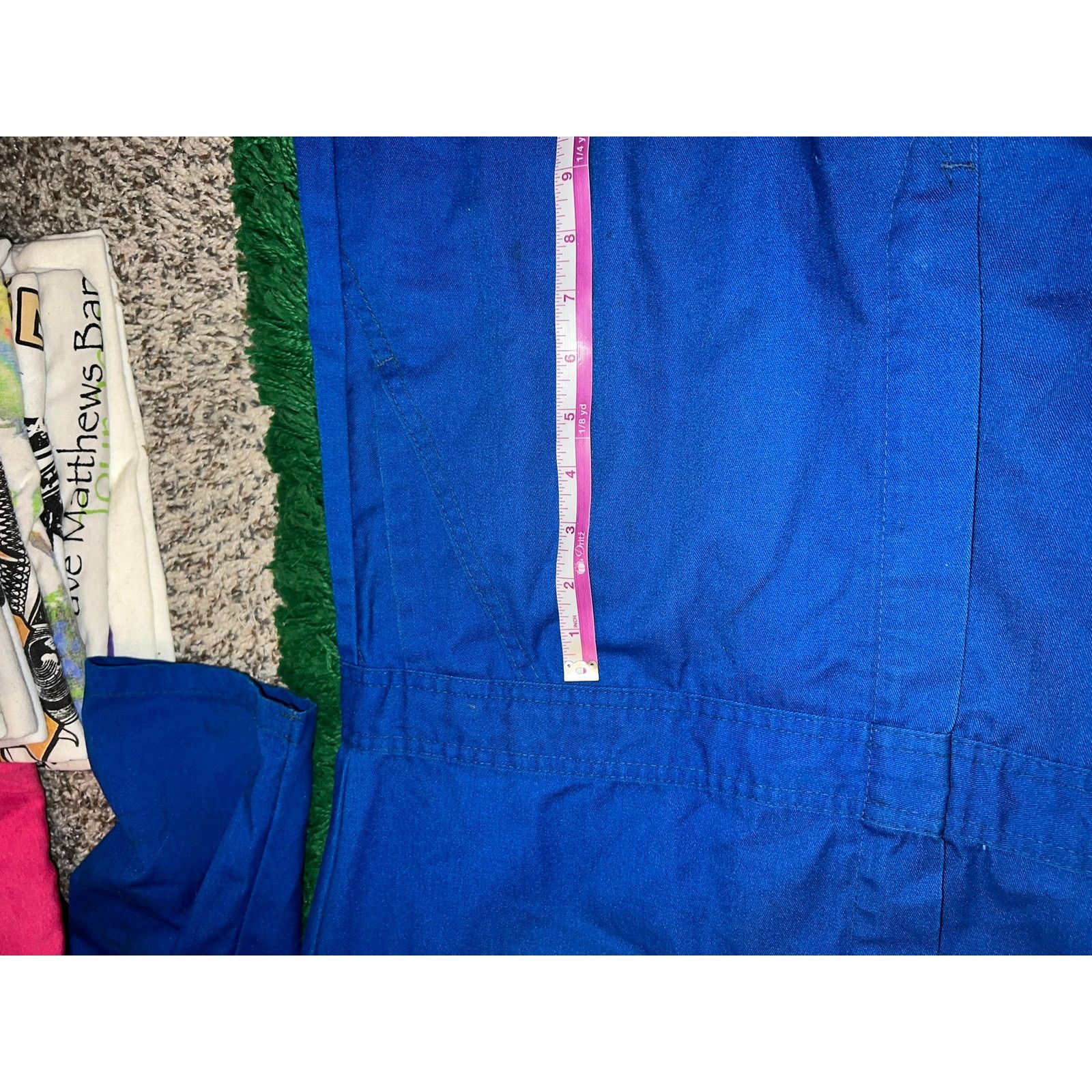 Vintage Wear Guard Lee's Plumbing Blue Work Coverall Overall Talon Size US XL / EU 56 / 4 - 17 Thumbnail