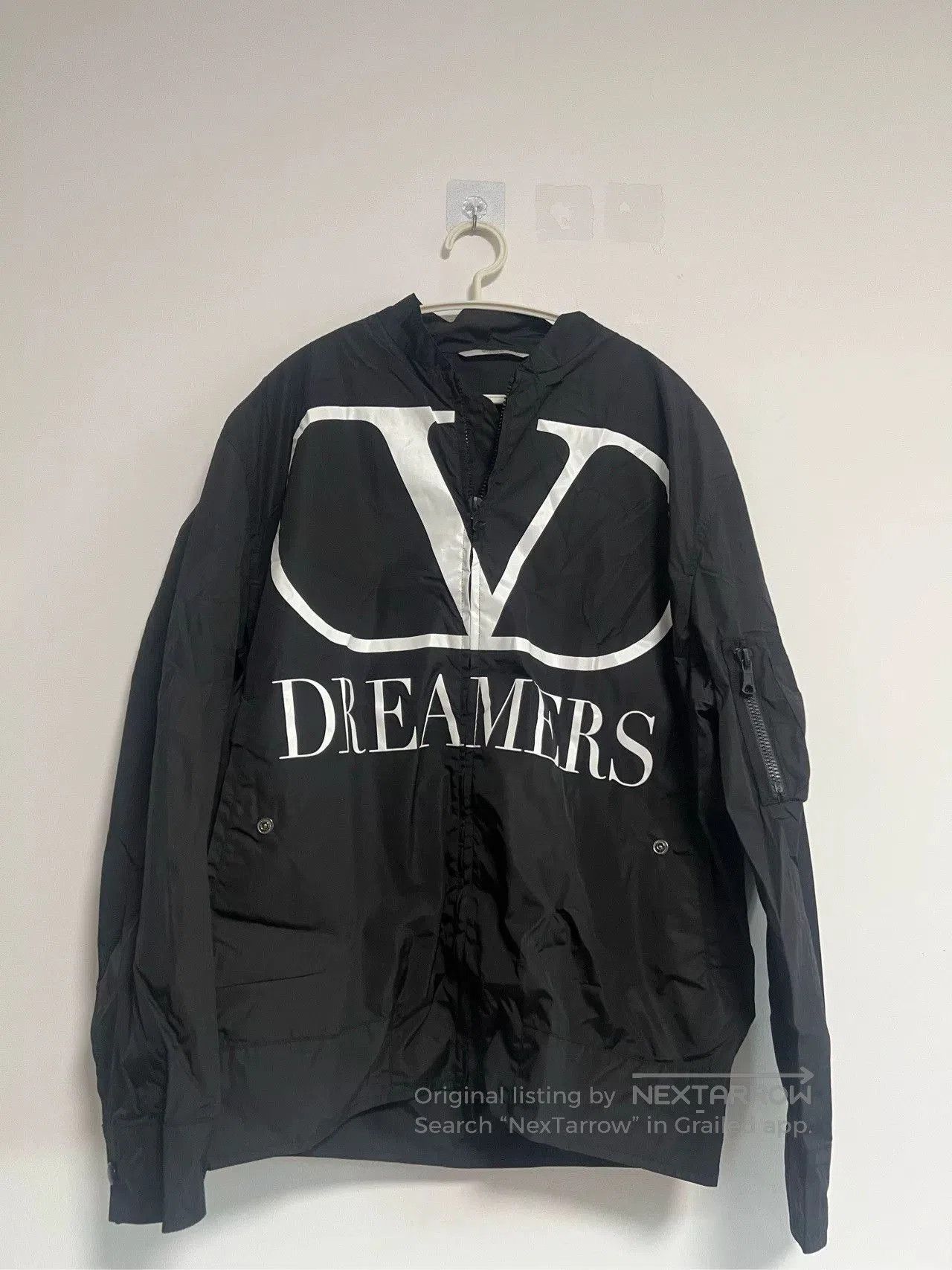Valentino Valentino Large Logo Zip Jacket. Size US XL / EU 56 / 4 - 1 Thumbnail