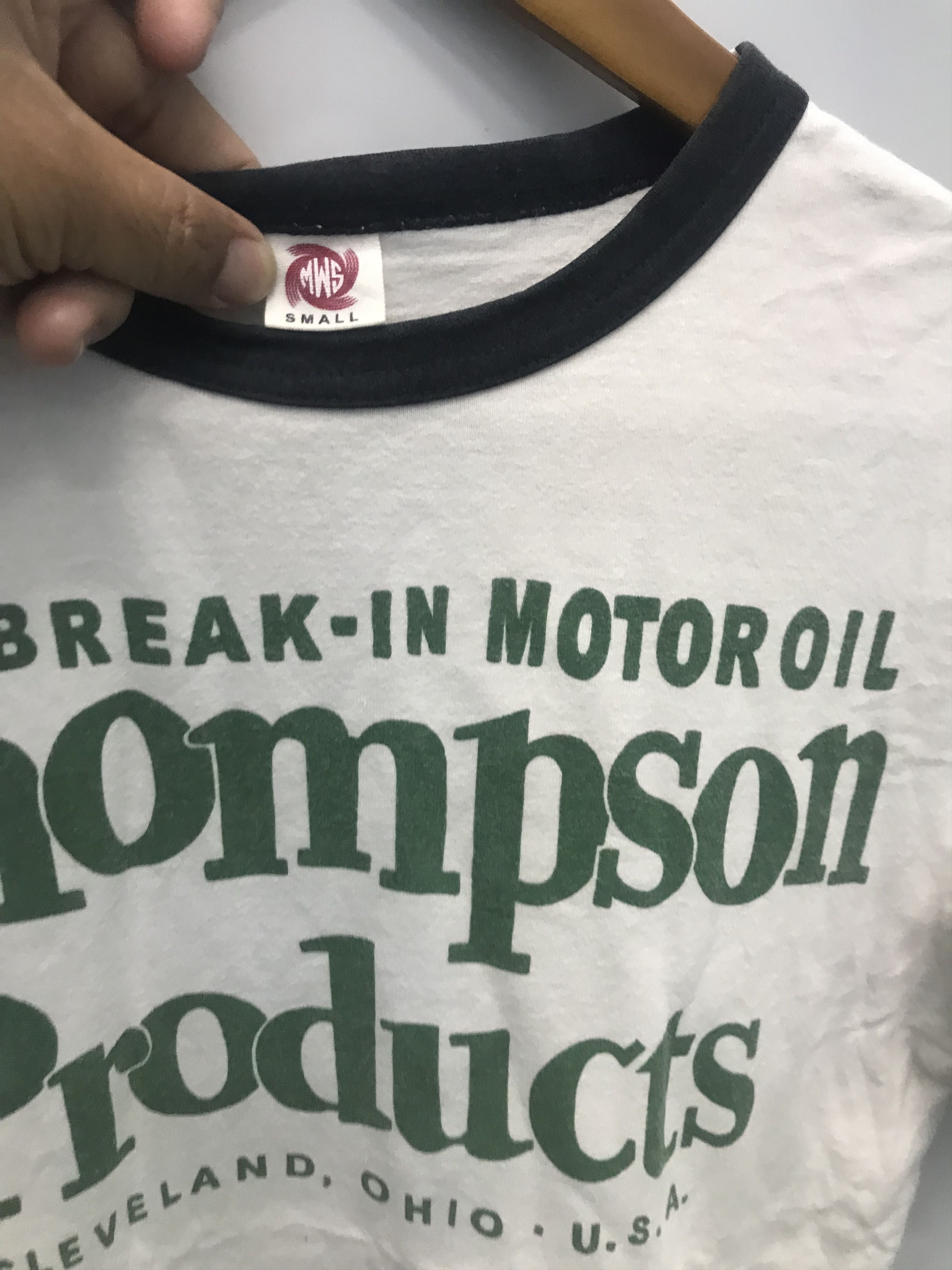 Indian Motorcycle × Japanese Brand MWS - “Thompson Product” Motorcyclist Wear Tshirt Size US S / EU 44-46 / 1 - 5 Thumbnail