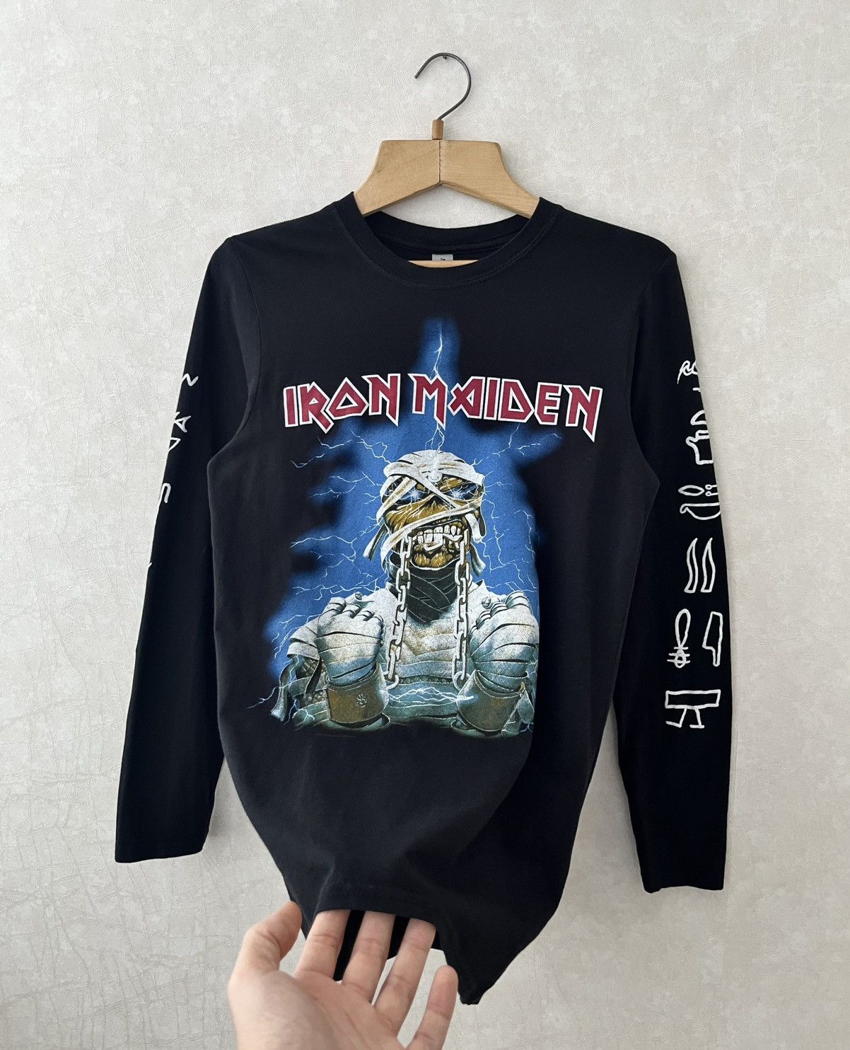 Iron Maiden Iron Maden World Slavery Tour 2019 Long Sleeve Size US S / EU 44-46 / 1 - 1 Thumbnail