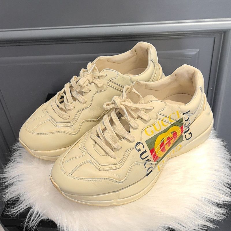 Gucci Gucci Rhyton Classic Low-Top Dad Sneakers - Size US 8 / EU 41 - 1 Thumbnail