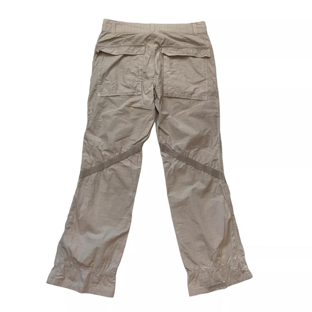 DRYKORN Drykorn Men’s Cargo Pants Cotton Trousers Size 32/34 Beige Size US 32 / EU 48 - 2 Thumbnail