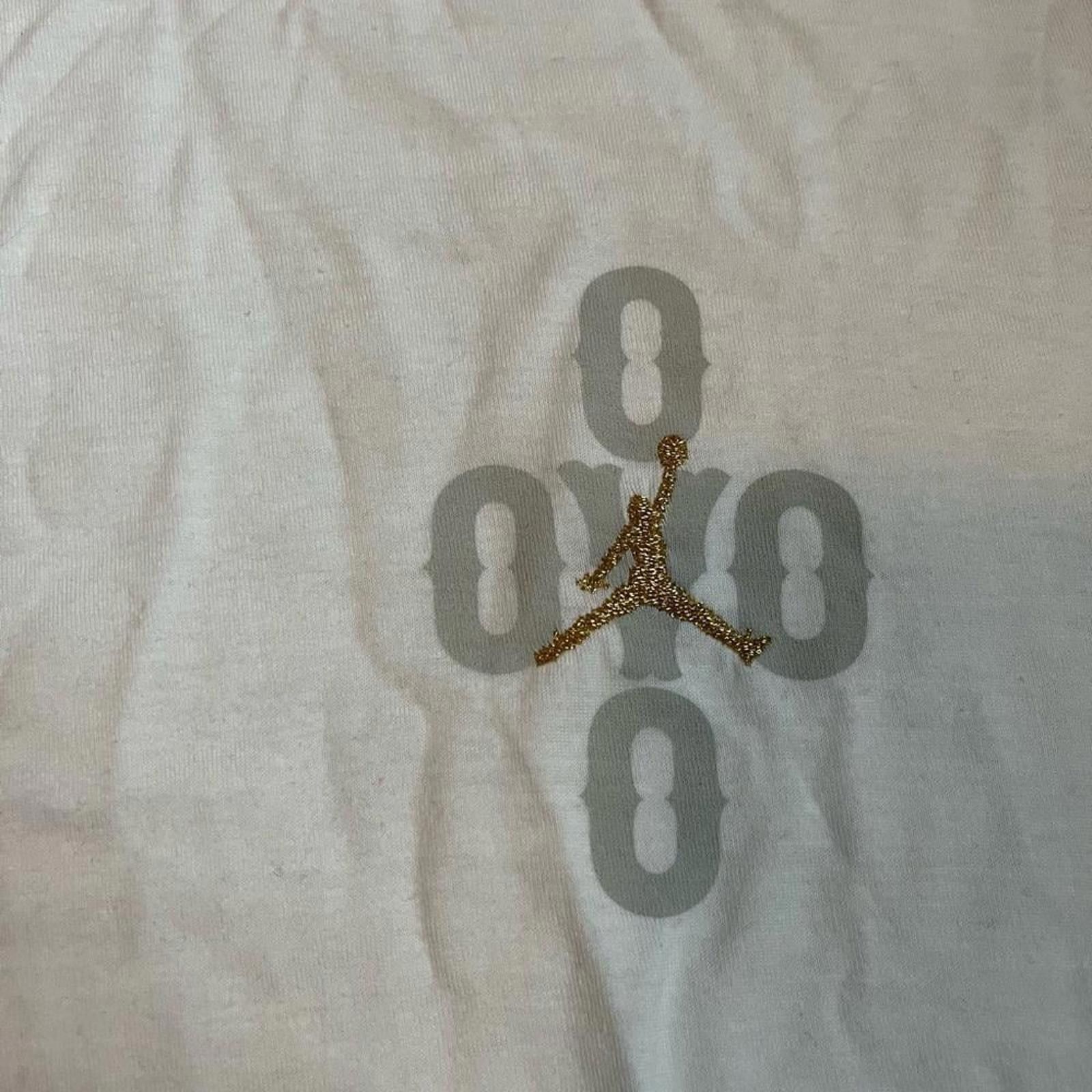 Jordan Brand Air Jordan 10 OVO T-Shirt White/Gold RARE Size US L / EU 52-54 / 3 - 2 Thumbnail