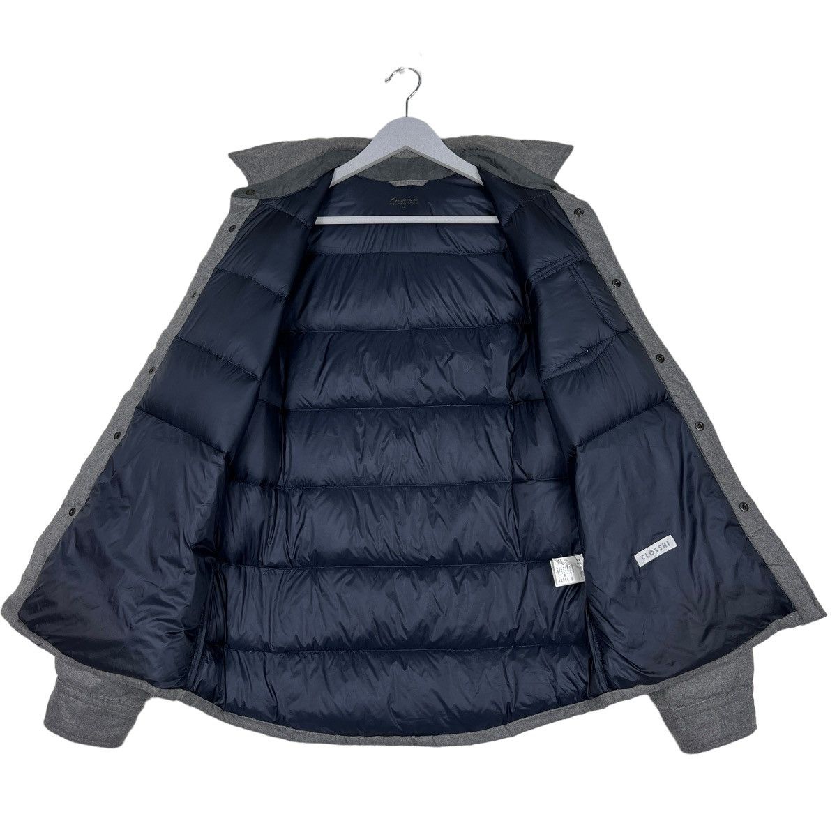 Harris Tweed 🔥 HARRIS TWEED POLAND DOWN PUFFER JACKET Size US M / EU 48-50 / 2 - 11 Thumbnail